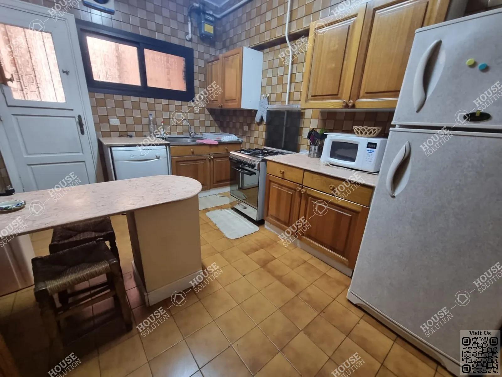 KITCHEN  @ Apartments For Rent In Maadi Maadi Sarayat Area: 180 m² consists of 3 Bedrooms 3 Bathrooms Furnished 5 stars #3442-2
