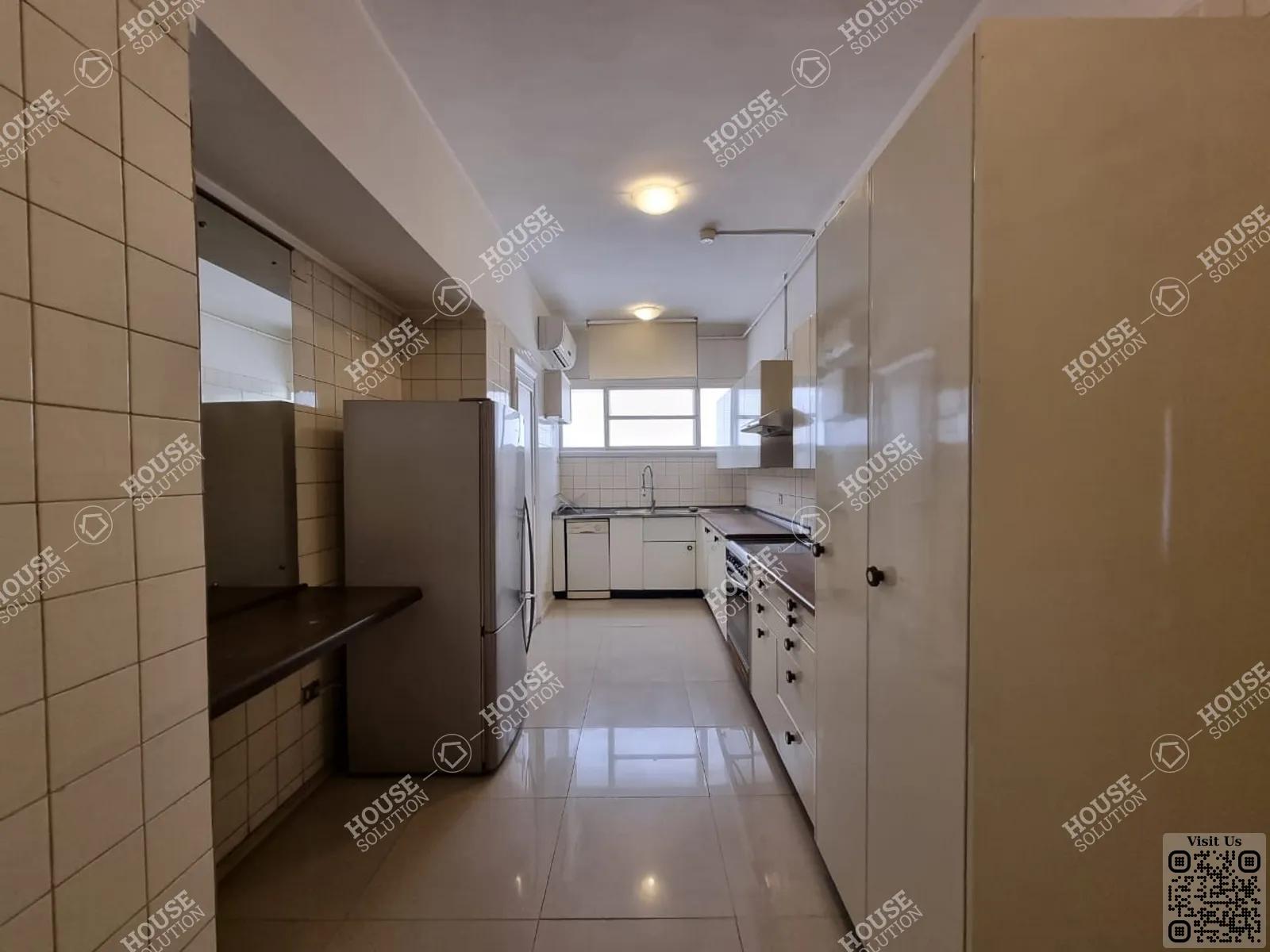 KITCHEN  @ Apartments For Rent In Maadi Maadi Sarayat Area: 220 m² consists of 3 Bedrooms 2 Bathrooms Modern furnished 5 stars #3494-2