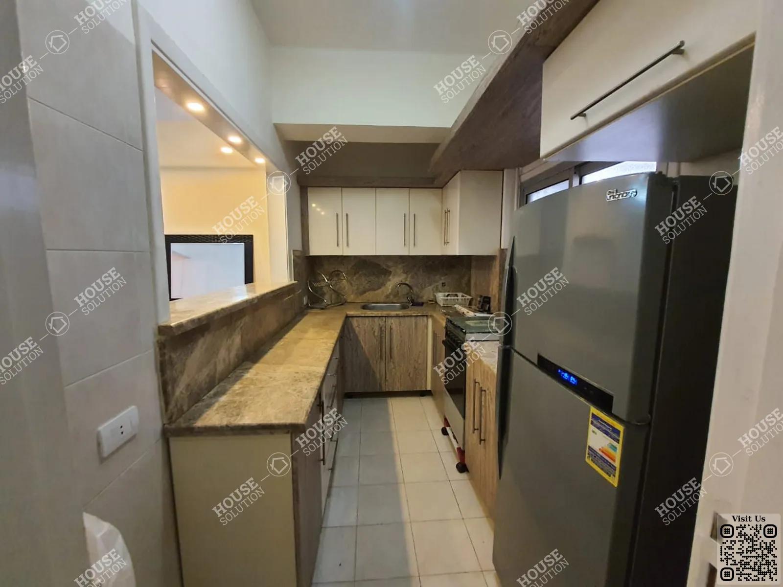 KITCHEN  @ Apartments For Rent In Maadi Maadi Sarayat Area: 150 m² consists of 2 Bedrooms 2 Bathrooms Furnished 5 stars #3527-1