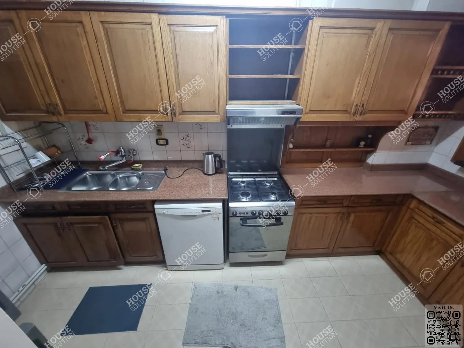 KITCHEN  @ Apartments For Rent In Maadi Maadi Sarayat Area: 220 m² consists of 3 Bedrooms 2 Bathrooms Furnished 5 stars #3709-2