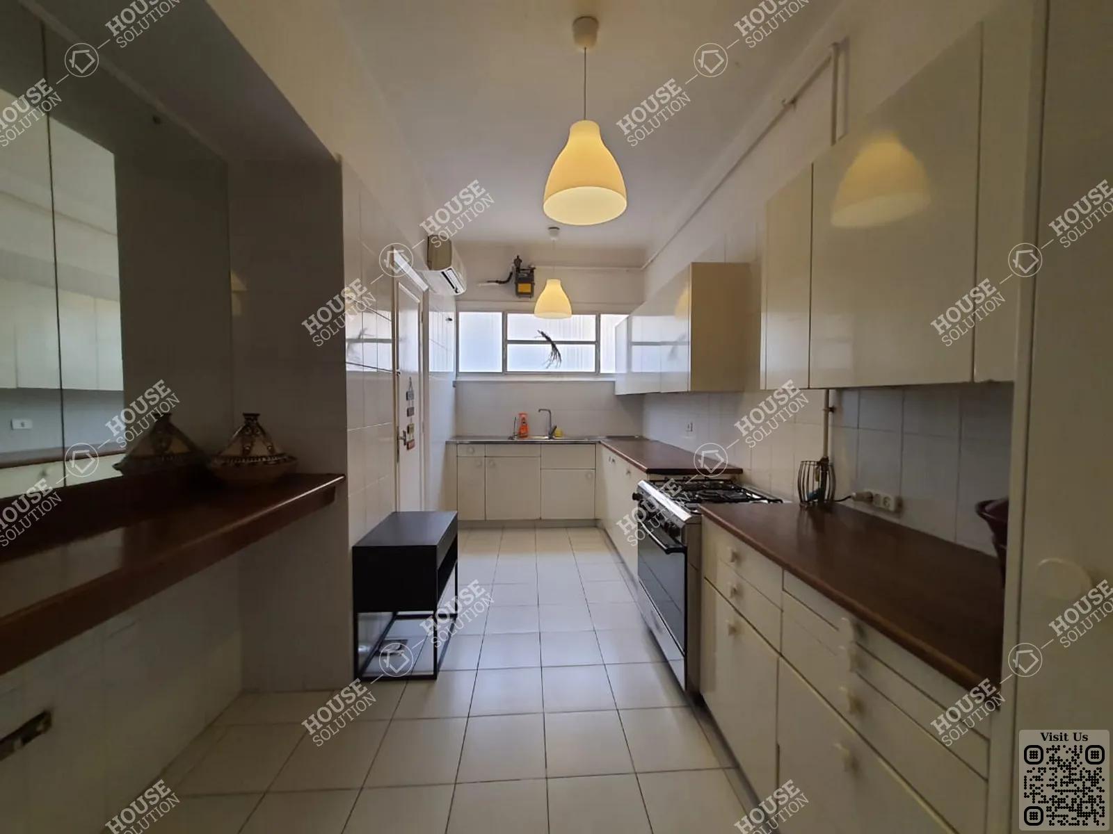 KITCHEN  @ Apartments For Rent In Maadi Maadi Sarayat Area: 180 m² consists of 3 Bedrooms 2 Bathrooms Modern furnished 5 stars #3806-1