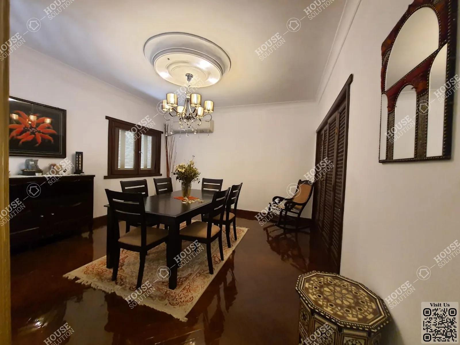 DINING AREA @ Apartments For Rent In Maadi Maadi Sarayat Area: 180 m² consists of 3 Bedrooms 2 Bathrooms Modern furnished 5 stars #3874-1