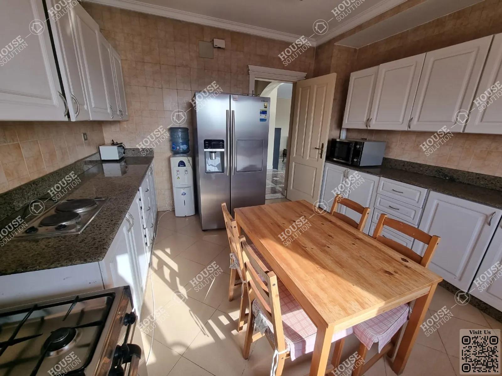 KITCHEN  @ Apartments For Rent In Maadi Maadi Degla Area: 300 m² consists of 4 Bedrooms 4 Bathrooms Modern furnished 5 stars #3955-1