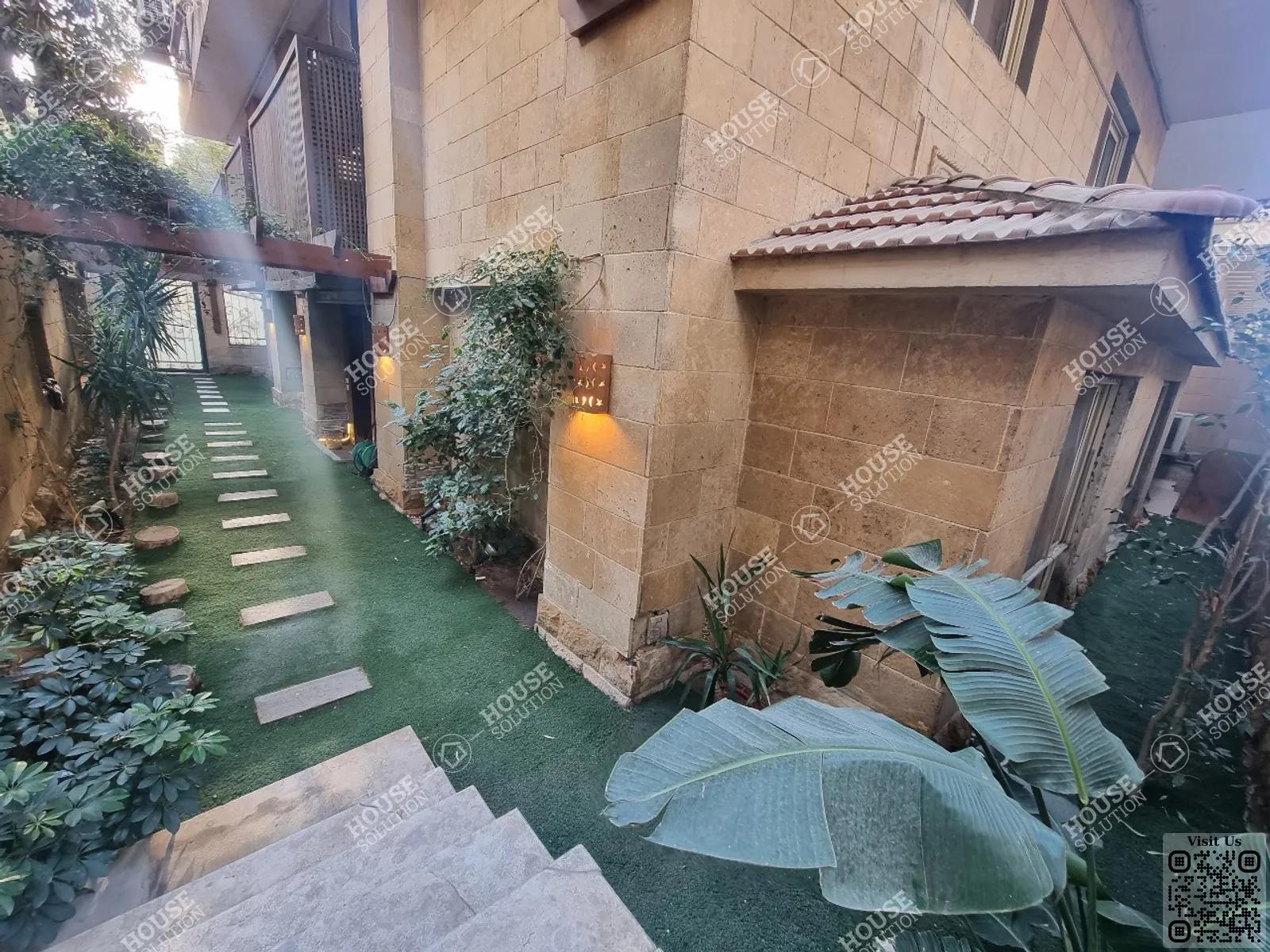 PRIVATE GARDEN  @ Ground Floors For Rent In Maadi Maadi Sarayat Area: 110 m² consists of 2 Bedrooms 3 Bathrooms Modern furnished 5 stars #4009-0
