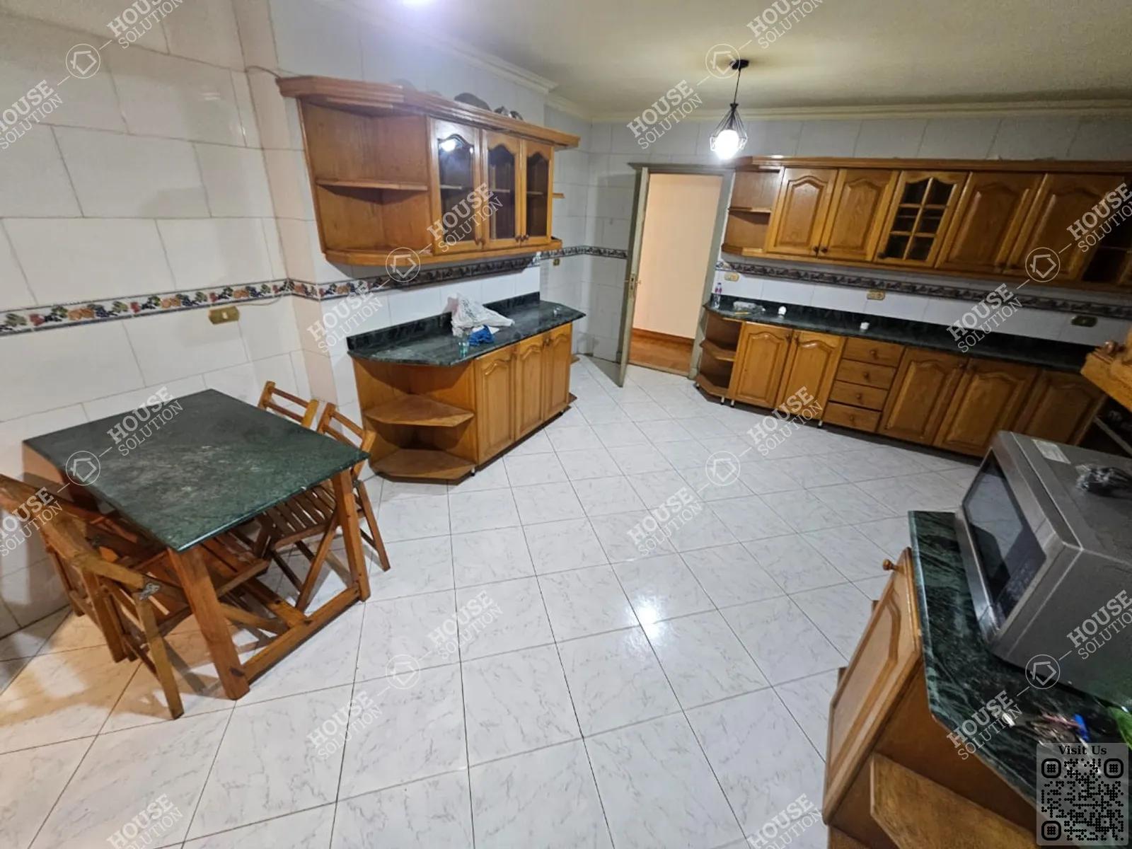 KITCHEN  @ Apartments For Rent In Maadi Maadi Sarayat Area: 325 m² consists of 4 Bedrooms 3 Bathrooms Furnished 5 stars #4015-1