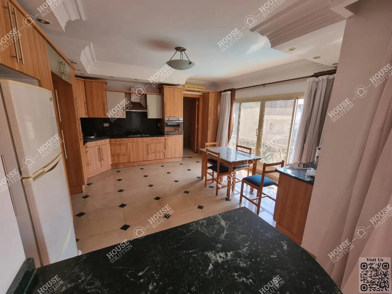 KITCHEN  @ Apartments For Rent In Maadi Maadi Sarayat Area: 265 m² consists of 4 Bedrooms 4 Bathrooms Furnished 5 stars #4234-2
