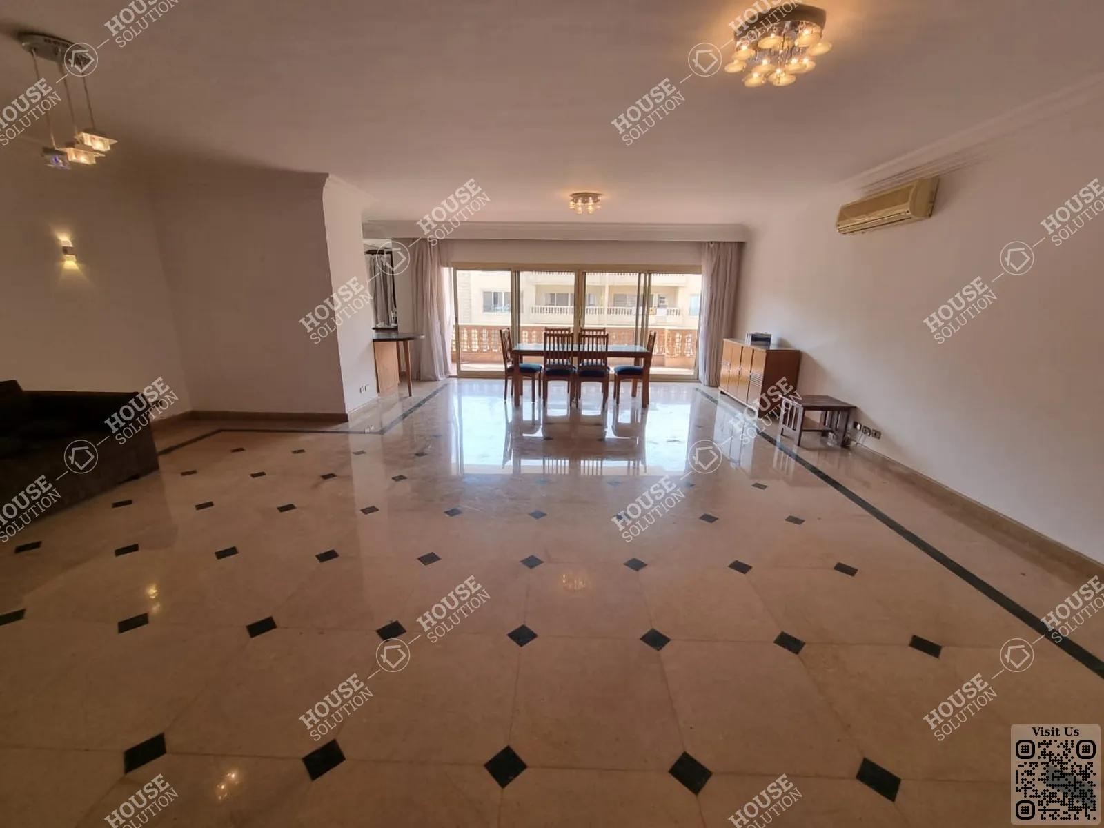 RECEPTION  @ Apartments For Rent In Maadi Maadi Sarayat Area: 265 m² consists of 4 Bedrooms 4 Bathrooms Furnished 5 stars #4234-0