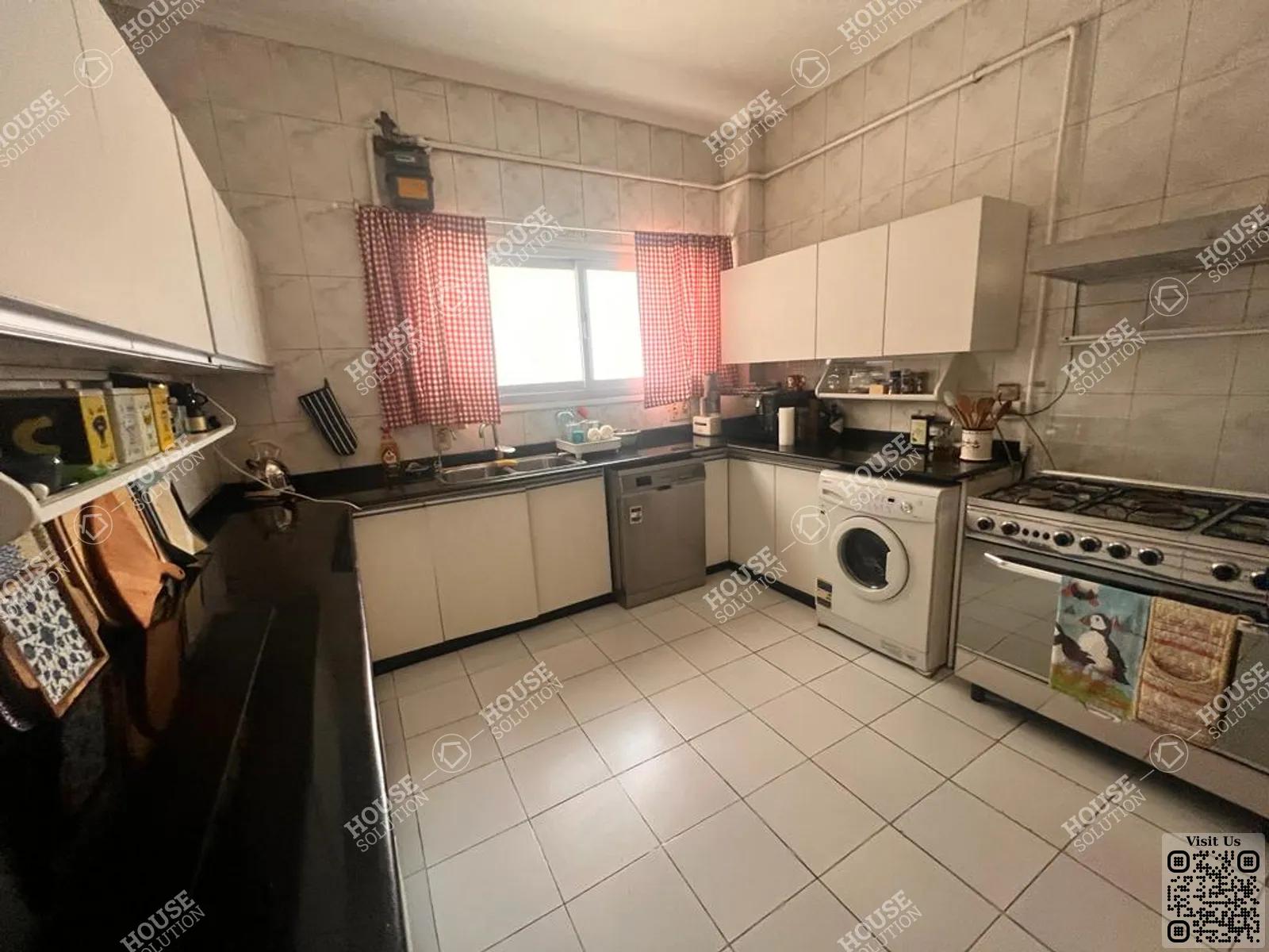 KITCHEN  @ Apartments For Rent In Maadi Maadi Sarayat Area: 300 m² consists of 3 Bedrooms 3 Bathrooms Modern furnished 5 stars #4240-2