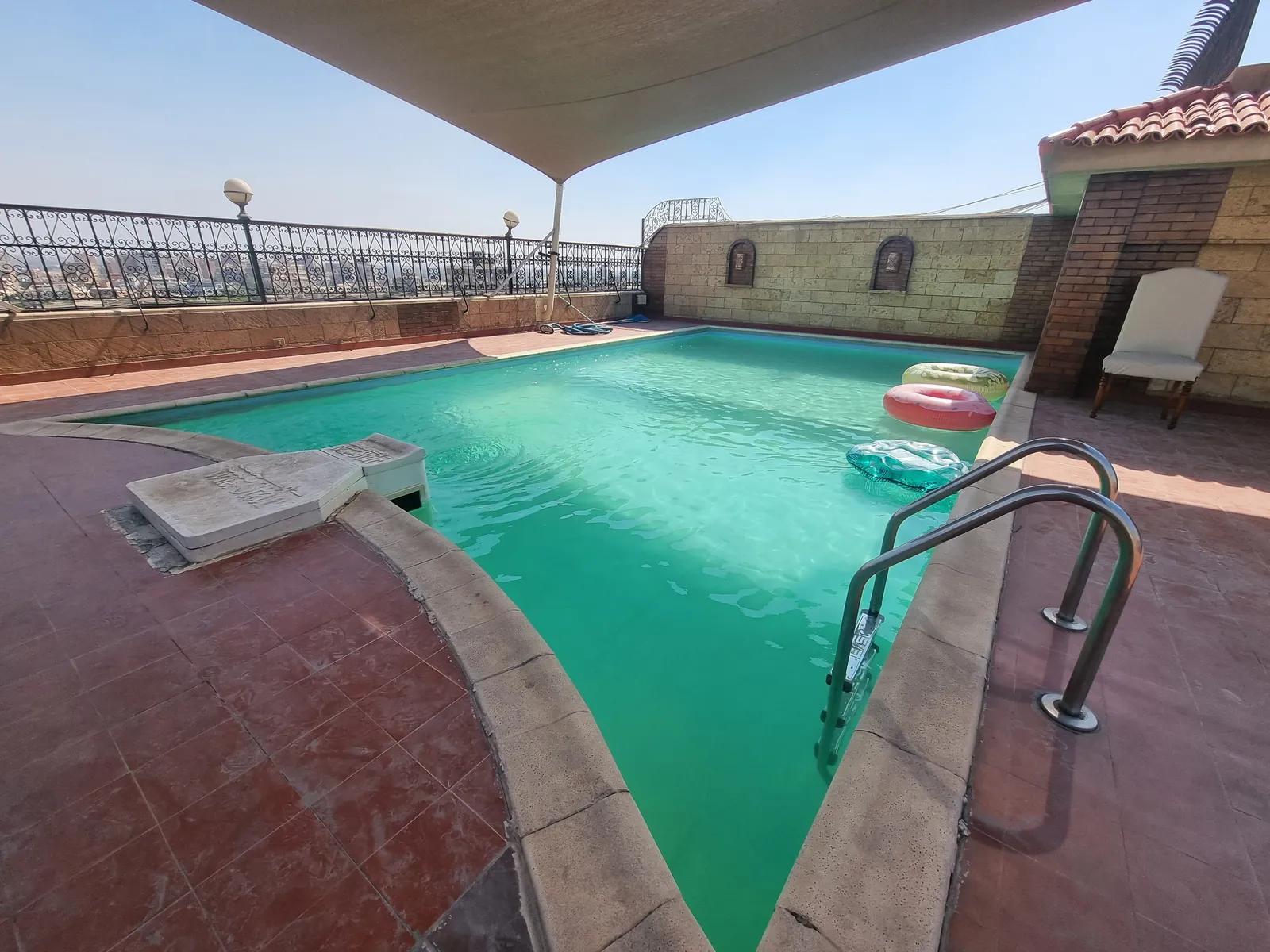 High-End Penthouse For Rent in Maadi Close To Cairo American Collage - #4248 - Semi furnished