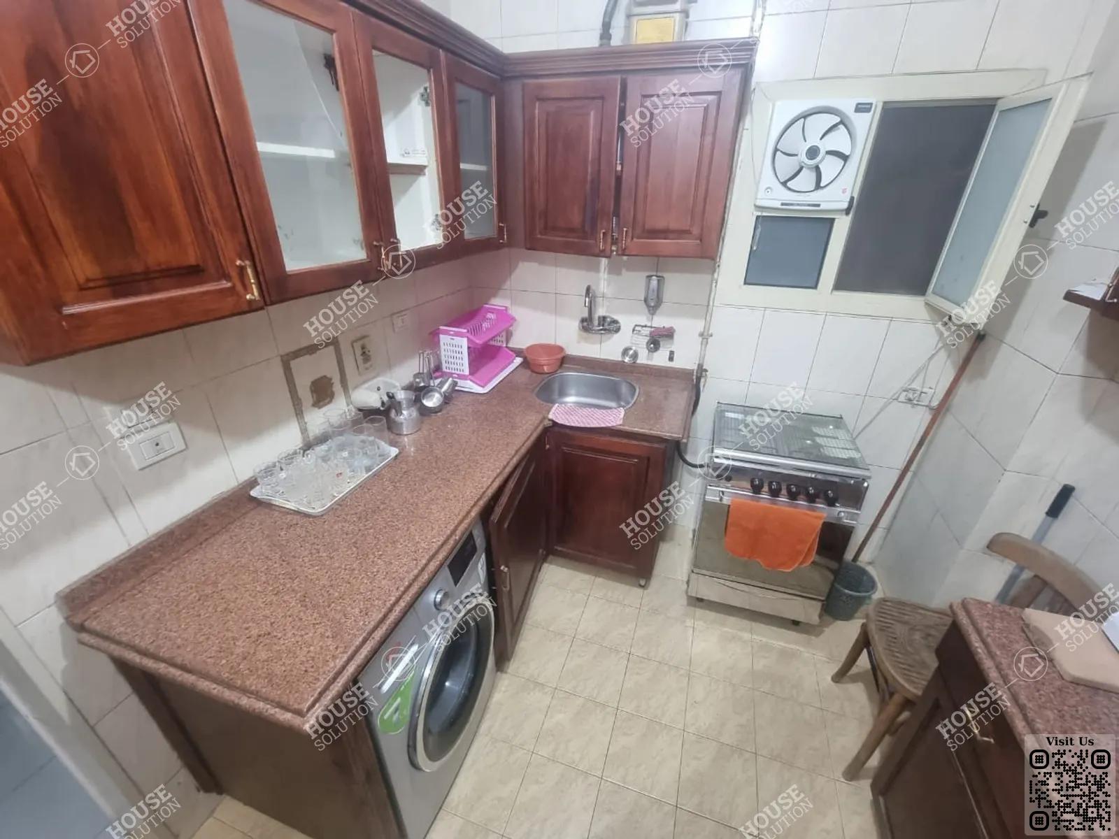 KITCHEN  @ Apartments For Rent In Maadi Maadi Degla Area: 100 m² consists of 2 Bedrooms 1 Bathrooms Furnished 5 stars #4325-0