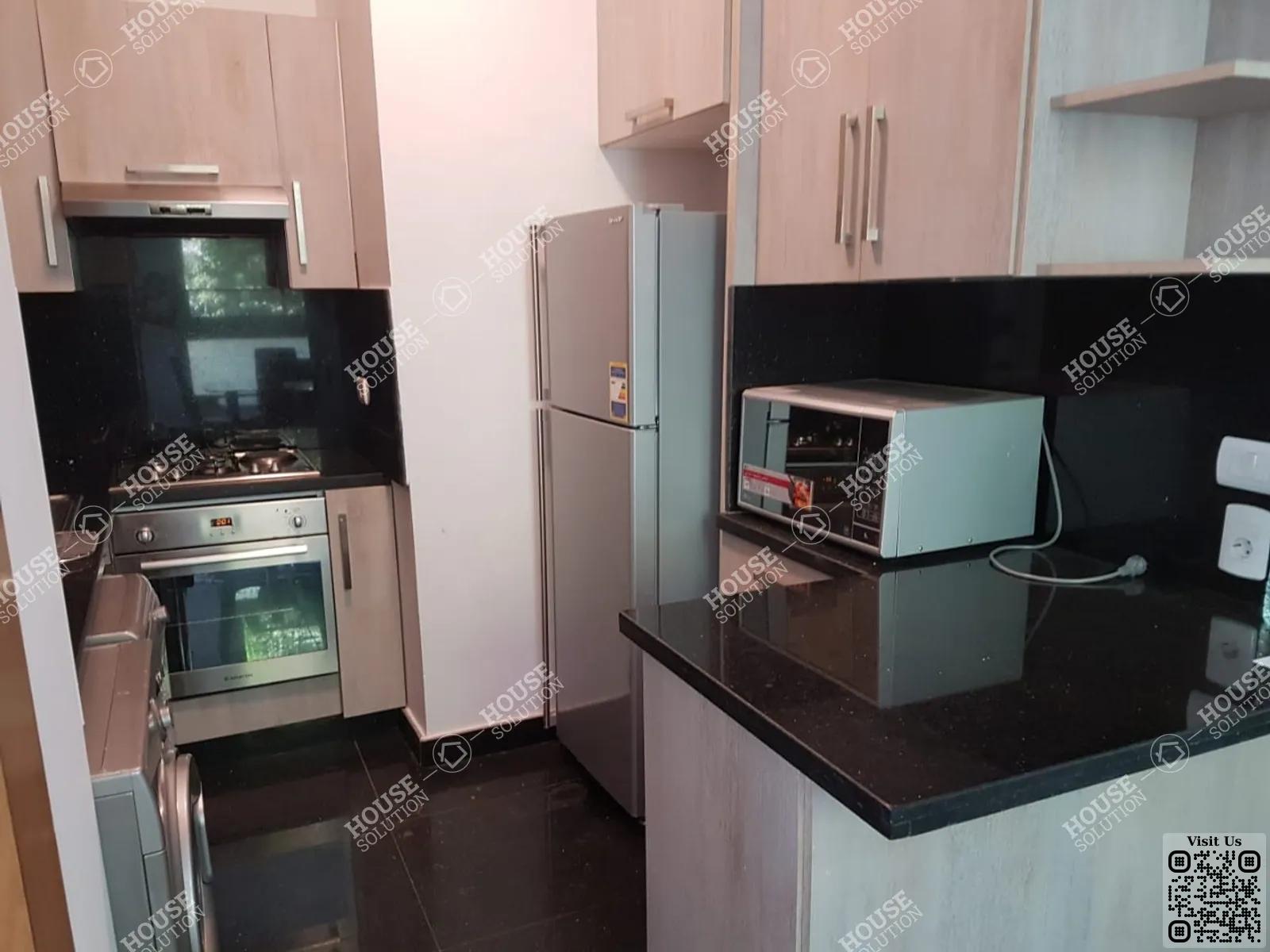 KITCHEN  @ Apartments For Rent In Maadi Maadi Sarayat Area: 180 m² consists of 2 Bedrooms 3 Bathrooms Modern furnished 5 stars #4347-1