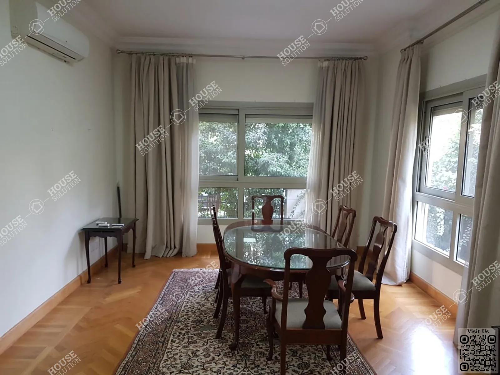 DINING AREA @ Apartments For Rent In Maadi Maadi Sarayat Area: 185 m² consists of 2 Bedrooms 2 Bathrooms Furnished 5 stars #4351-2