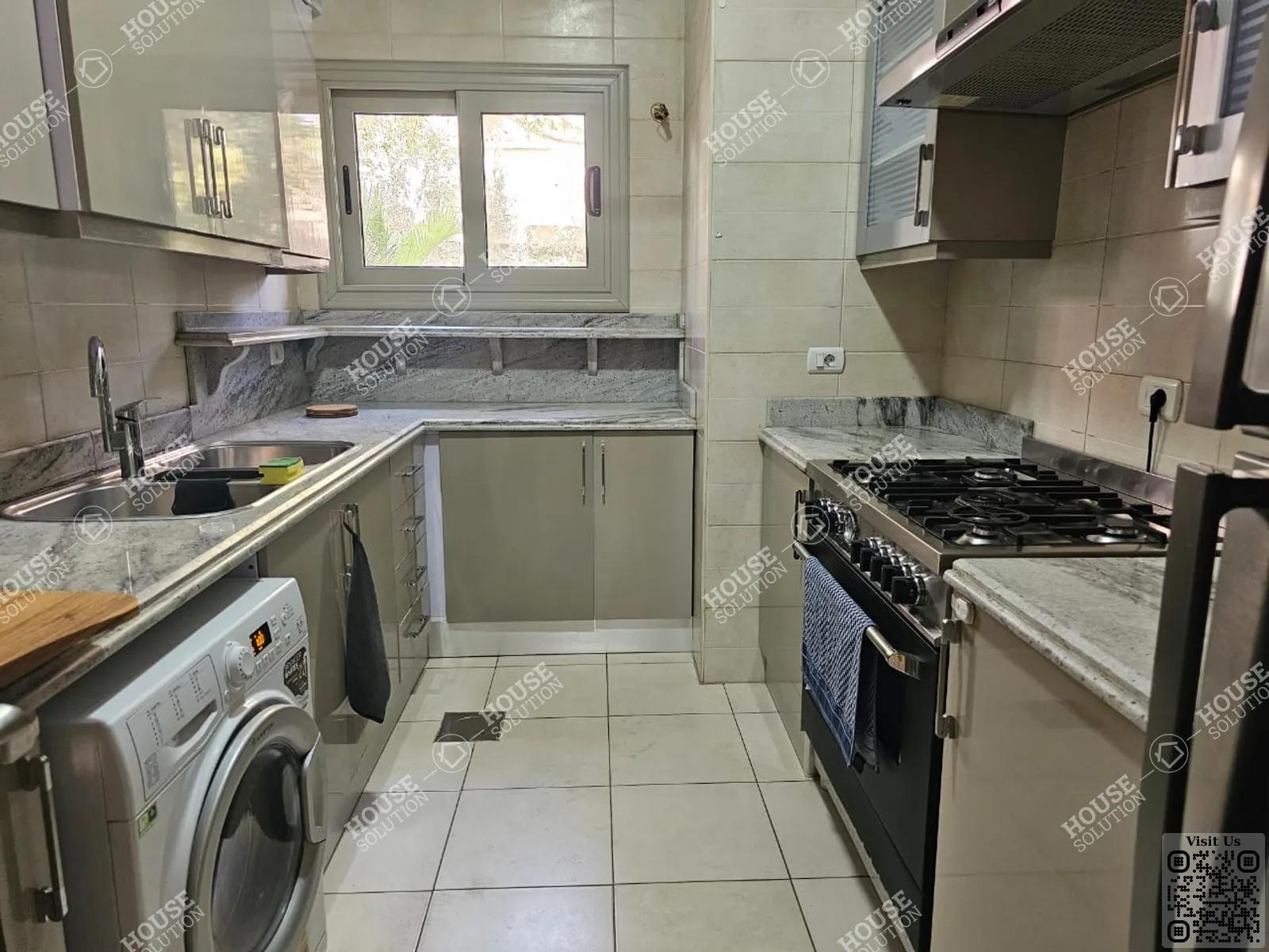 KITCHEN  @ Apartments For Rent In Maadi Maadi Sarayat Area: 185 m² consists of 2 Bedrooms 2 Bathrooms Furnished 5 stars #4351-1
