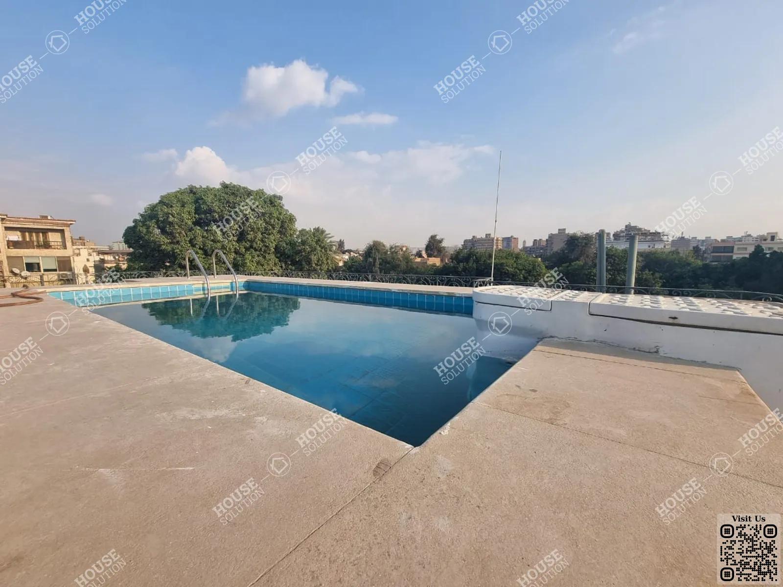 PRIVATE SWIMMING POOL  @ Penthouses For Rent In Maadi Maadi Sarayat Area: 500 m² consists of 4 Bedrooms 5 Bathrooms Semi furnished 5 stars #4411-0