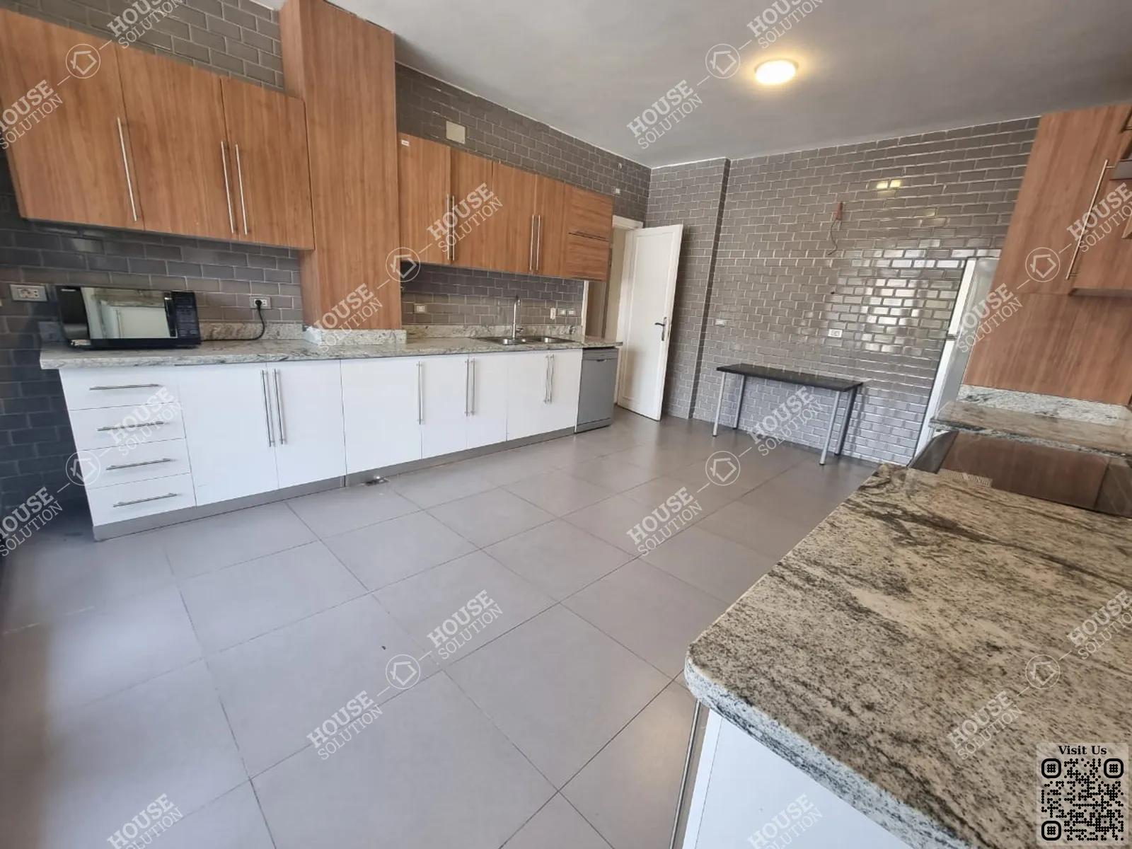 KITCHEN  @ Apartments For Rent In Maadi Maadi Sarayat Area: 320 m² consists of 4 Bedrooms 3 Bathrooms Modern furnished 5 stars #4577-1