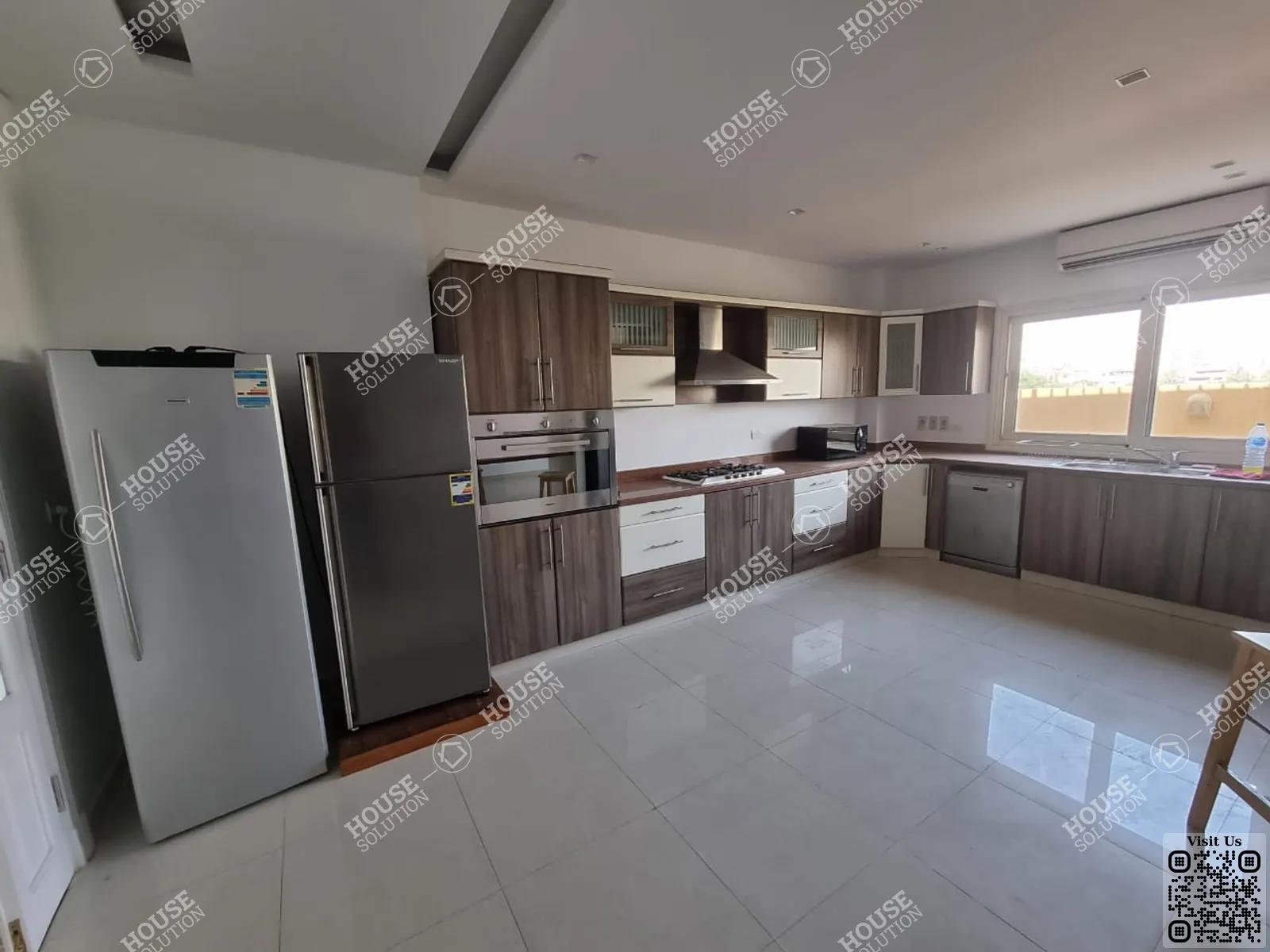 KITCHEN  @ Penthouses For Rent In Maadi Maadi Sarayat Area: 500 m² consists of 4 Bedrooms 4 Bathrooms Modern furnished 5 stars #4683-2