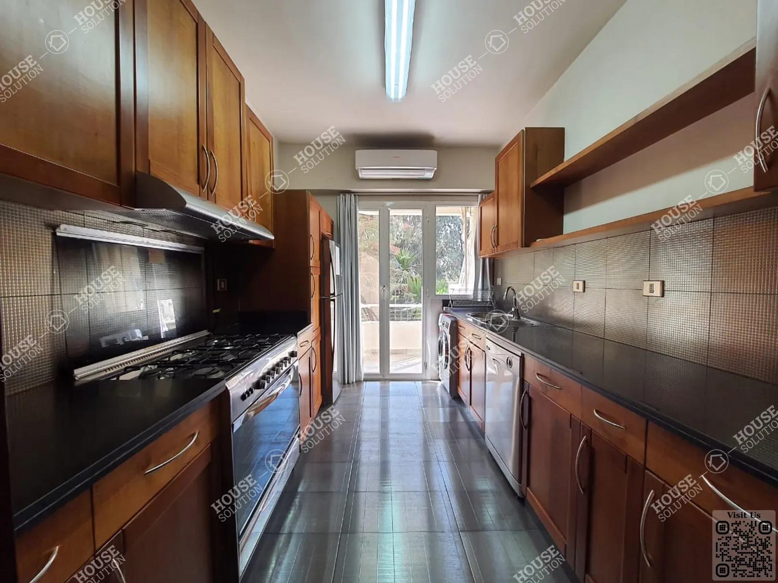 KITCHEN  @ Apartments For Rent In Maadi Maadi Sarayat Area: 180 m² consists of 3 Bedrooms 2 Bathrooms Modern furnished 5 stars #4740-2