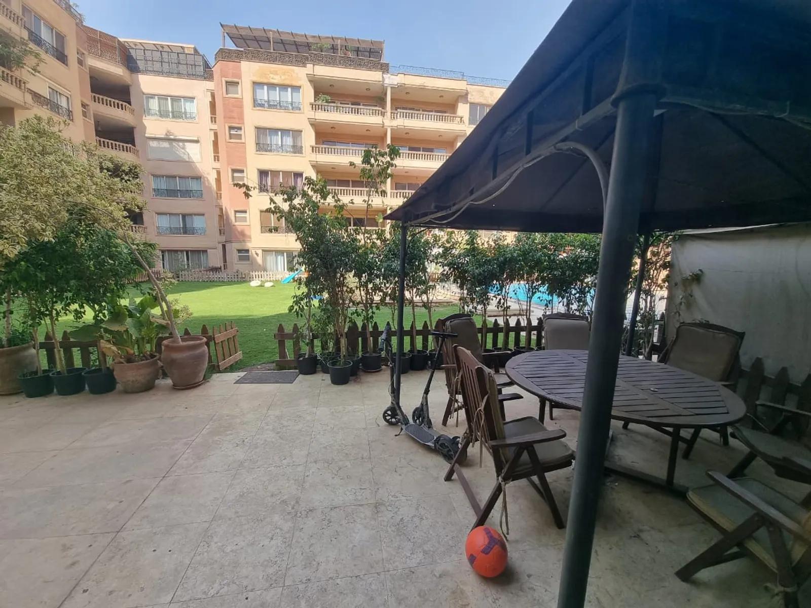 Luxurious Ground Floor With Pool  For Rent In AL Maadi Sarayat Cairo Egypt - #4786 - Modern furnished