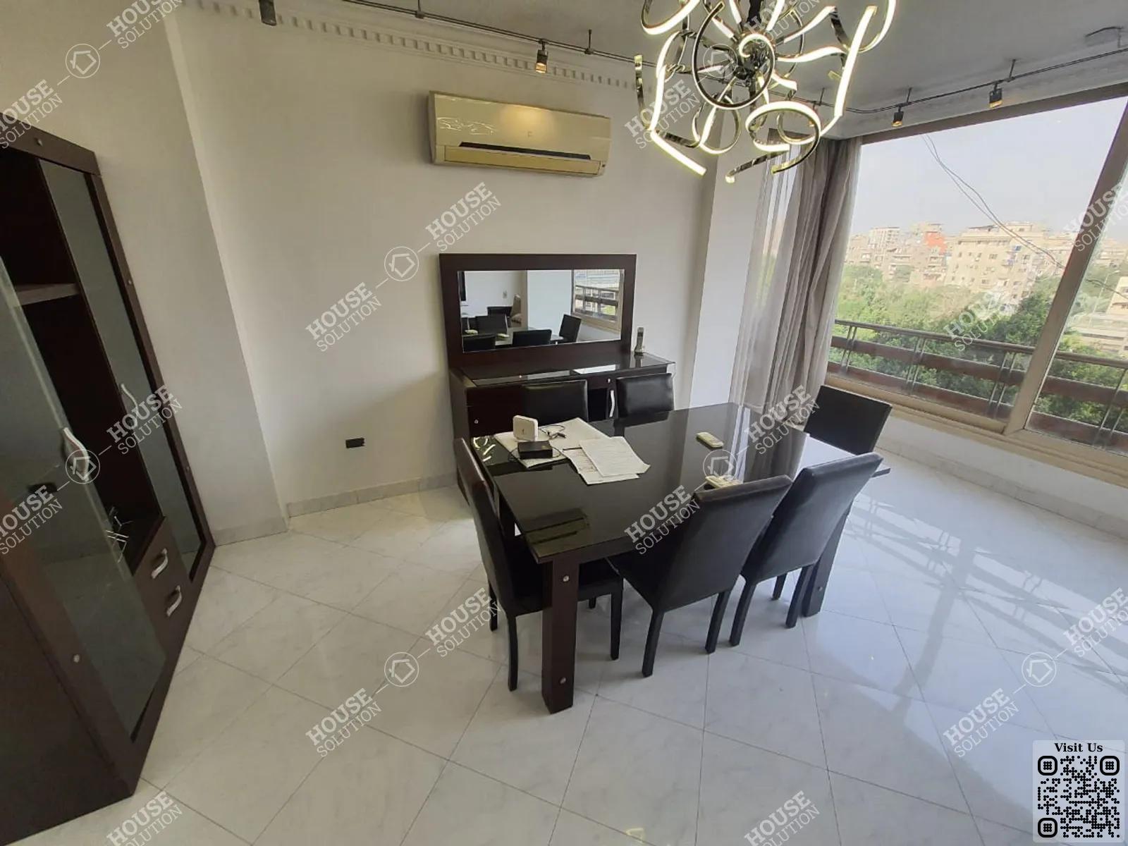 DINING AREA @ Apartments For Rent In Maadi Maadi Sarayat Area: 200 m² consists of 3 Bedrooms 2 Bathrooms Modern furnished 5 stars #4795-2