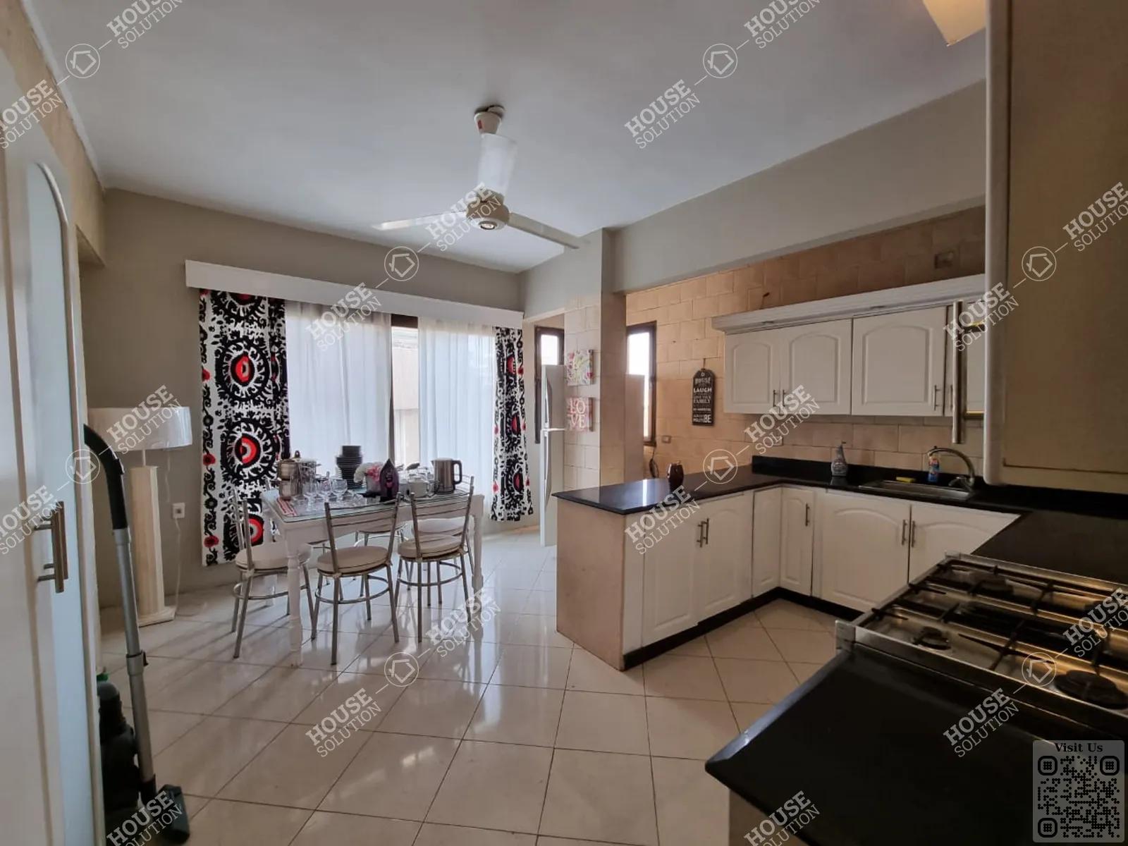 KITCHEN  @ Apartments For Rent In Maadi Maadi Degla Area: 300 m² consists of 4 Bedrooms 3 Bathrooms Modern furnished 5 stars #4803-1
