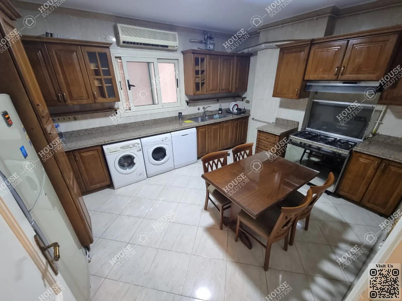KITCHEN  @ Apartments For Rent In Maadi Maadi Degla Area: 180 m² consists of 3 Bedrooms 2 Bathrooms Furnished 5 stars #4833-1