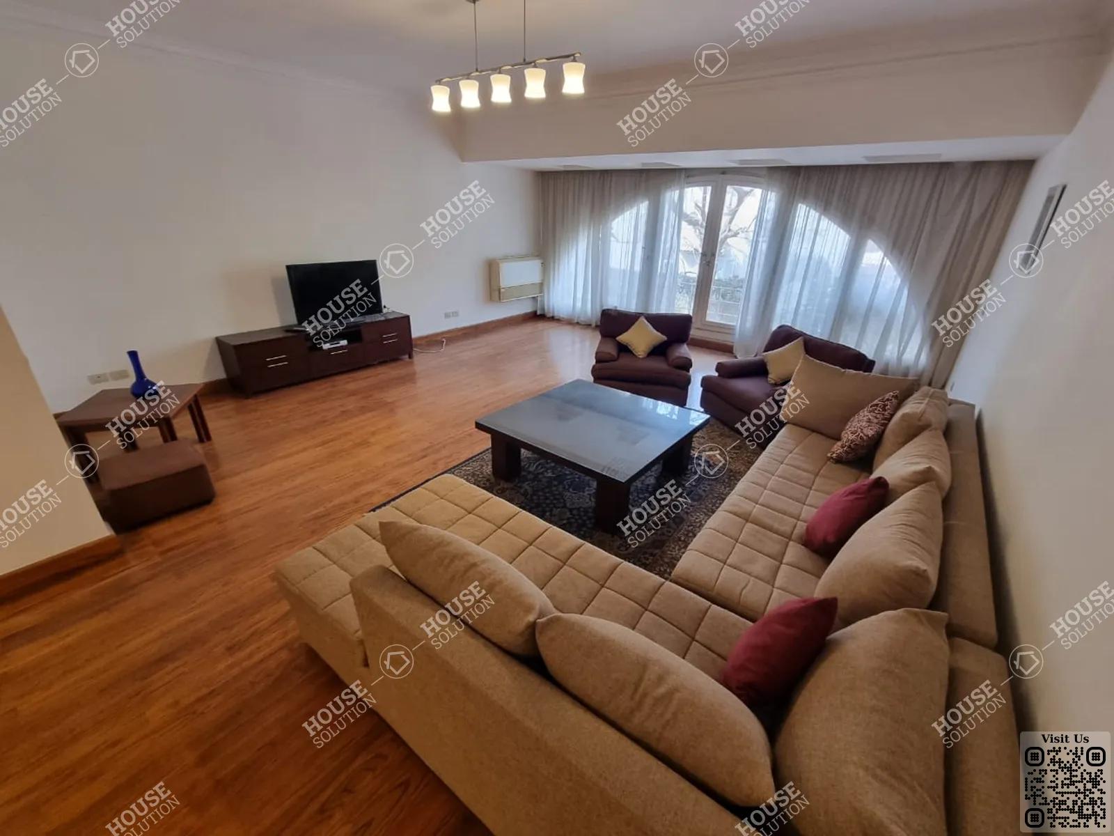RECEPTION  @ Apartments For Rent In Maadi Maadi Sarayat Area: 250 m² consists of 3 Bedrooms 3 Bathrooms Modern furnished 5 stars #4870-1