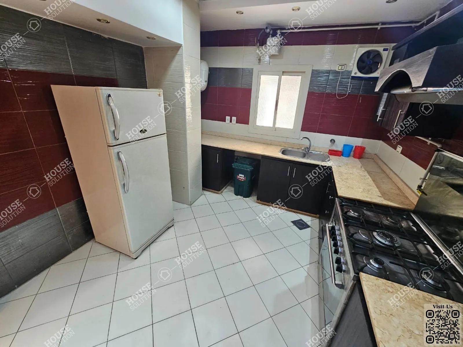 KITCHEN  @ Apartments For Rent In Maadi Maadi Degla Area: 180 m² consists of 3 Bedrooms 3 Bathrooms Furnished 5 stars #4968-2
