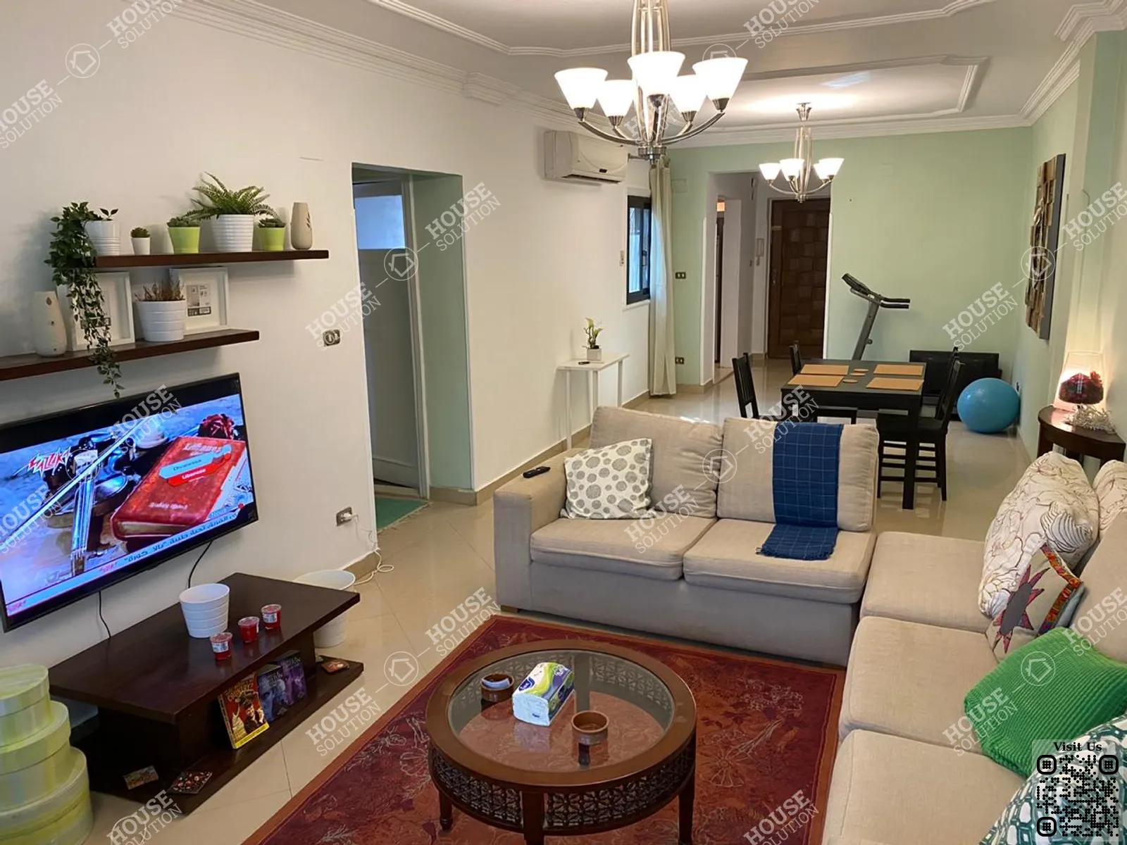 RECEPTION  @ Apartments For Rent In Maadi Maadi Degla Area: 150 m² consists of 2 Bedrooms 2 Bathrooms Furnished 5 stars #4976-0