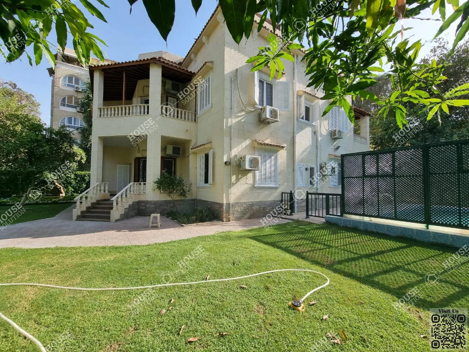PRIVATE GARDEN  @ Villas For Rent In Maadi Maadi Sarayat Area: 1050 m² consists of 7 Bedrooms 5 Bathrooms Semi furnished 5 stars #5057-2