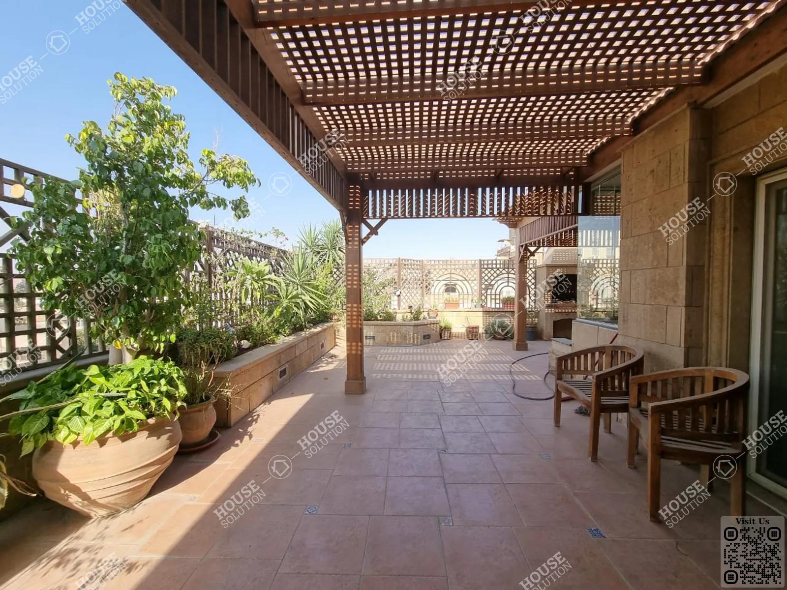 TERRACE  @ Penthouses For Rent In Maadi Maadi Degla Area: 420 m² consists of 5 Bedrooms 5 Bathrooms Furnished 5 stars #5095-0