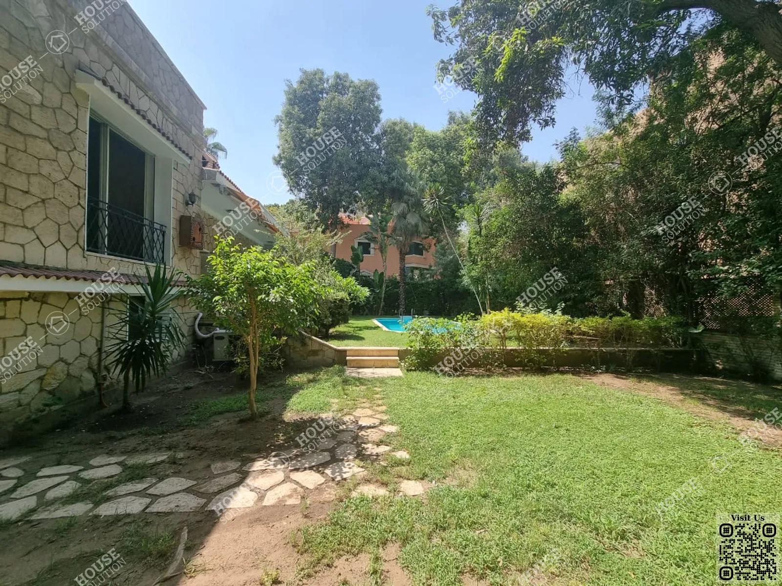 PRIVATE GARDEN  @ Villas For Rent In Maadi Old Maadi Area: 1000 m² consists of 3 Bedrooms 4 Bathrooms Semi furnished 5 stars #5118-2