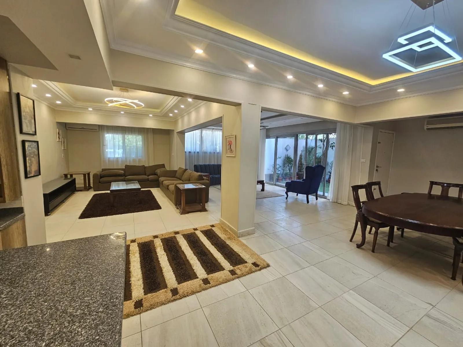 Ground Floors For Sale In Maadi Maadi Sarayat Area: 250 m² consists of 3 Bedrooms 2 Bathrooms Furnished 5 stars #5137