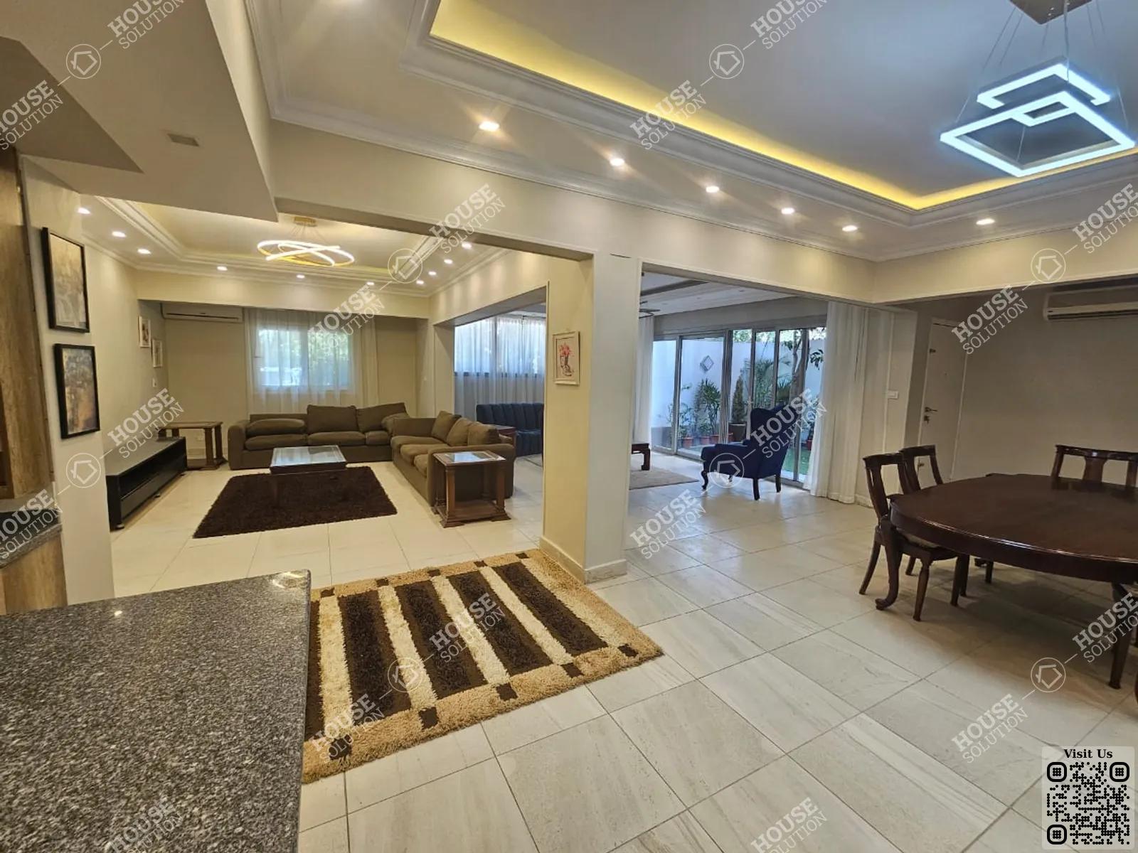 RECEPTION  @ Ground Floors For Rent In Maadi Maadi Sarayat Area: 250 m² consists of 3 Bedrooms 2 Bathrooms Furnished 5 stars #5137-0