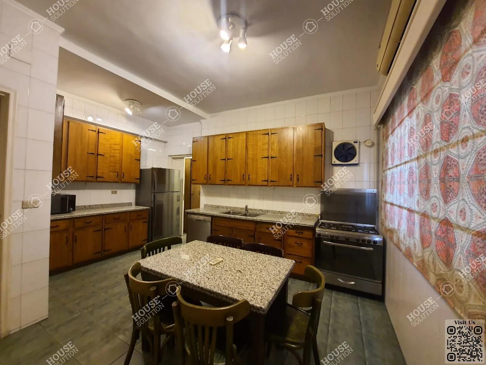 KITCHEN  @ Apartments For Rent In Maadi Maadi Degla Area: 300 m² consists of 4 Bedrooms 3 Bathrooms Furnished 5 stars #5139-1