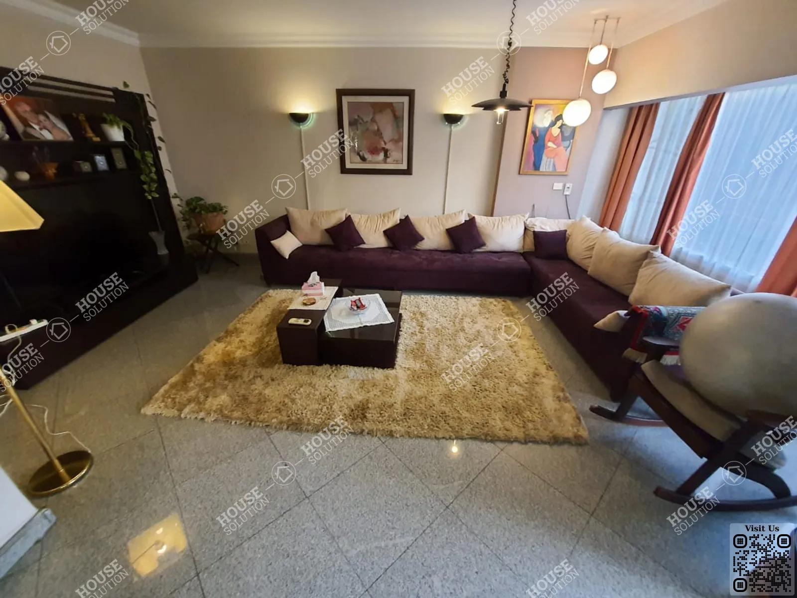 RECEPTION  @ Apartments For Rent In Maadi Maadi Sarayat Area: 180 m² consists of 3 Bedrooms 2 Bathrooms Furnished 5 stars #5141-0