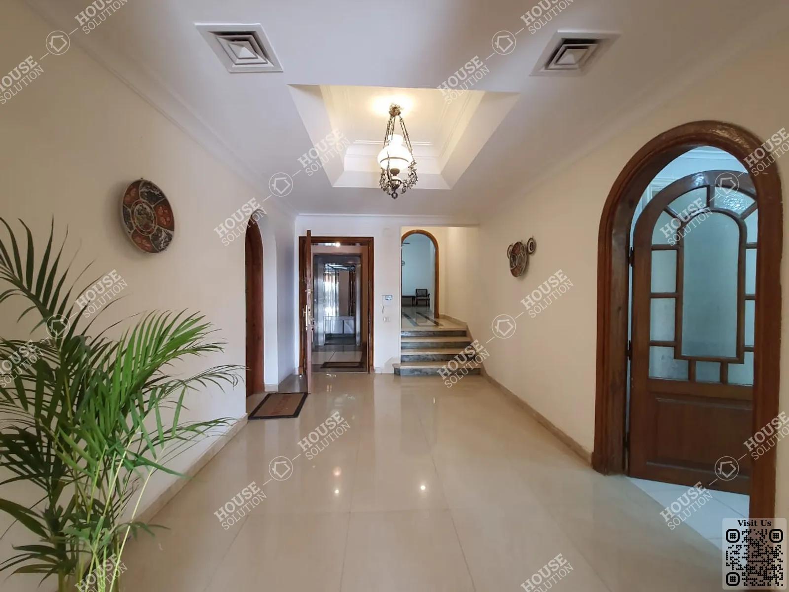 RECEPTION  @ Apartments For Rent In Maadi Maadi Degla Area: 400 m² consists of 4 Bedrooms 4 Bathrooms Furnished 5 stars #5154-2