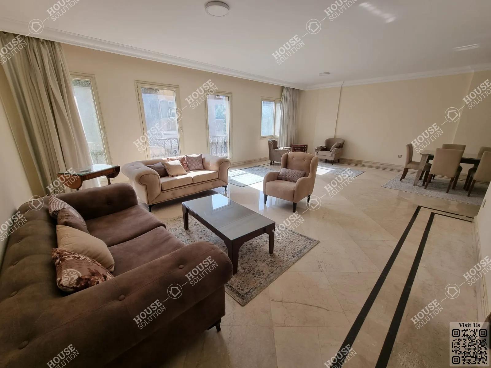 RECEPTION  @ Apartments For Rent In Maadi Maadi Sarayat Area: 280 m² consists of 3 Bedrooms 3 Bathrooms Modern furnished 5 stars #5163-0