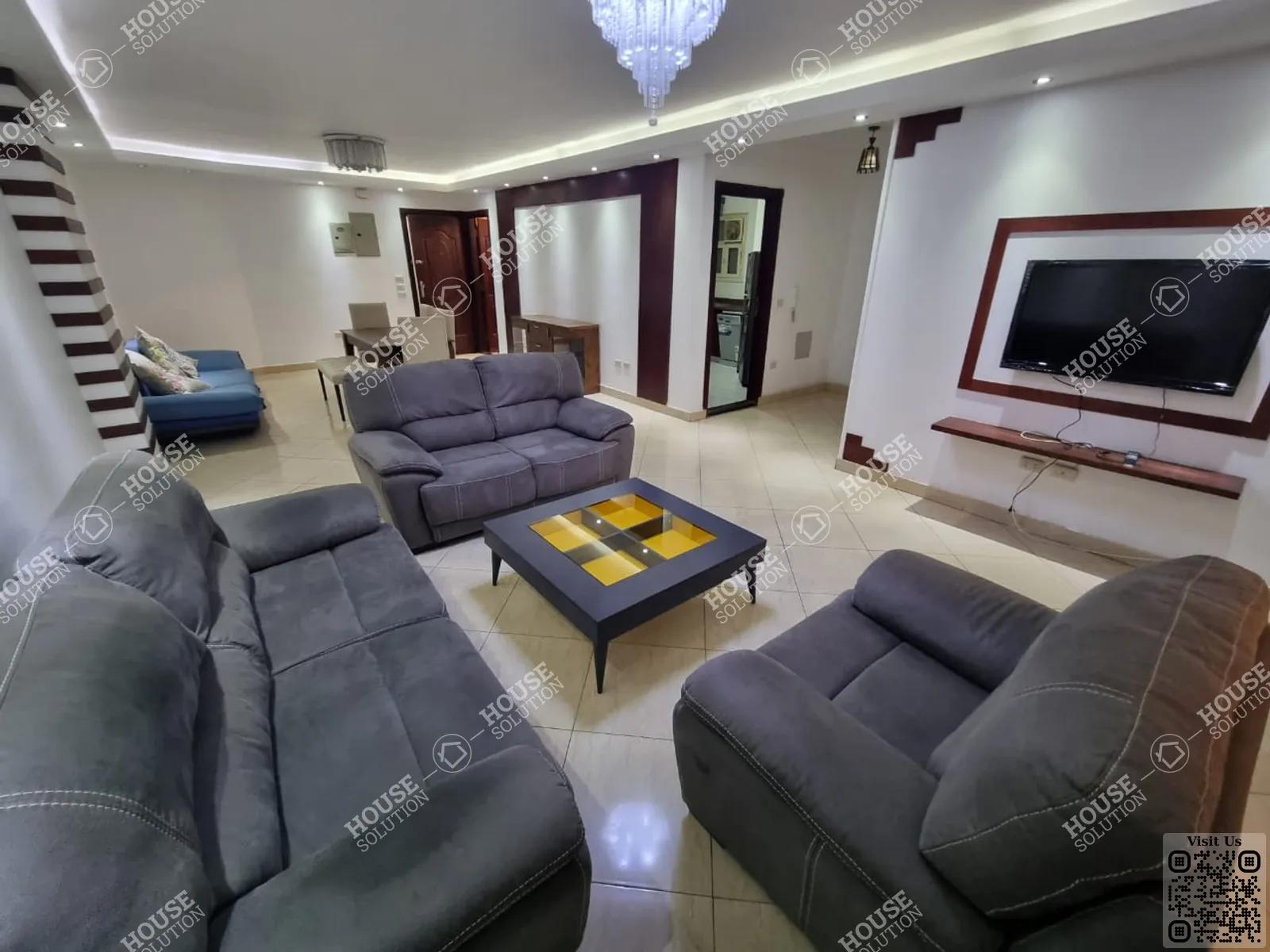 RECEPTION  @ Apartments For Rent In Maadi Maadi Sarayat Area: 200 m² consists of 3 Bedrooms 2 Bathrooms Modern furnished 4 stars #5200-0