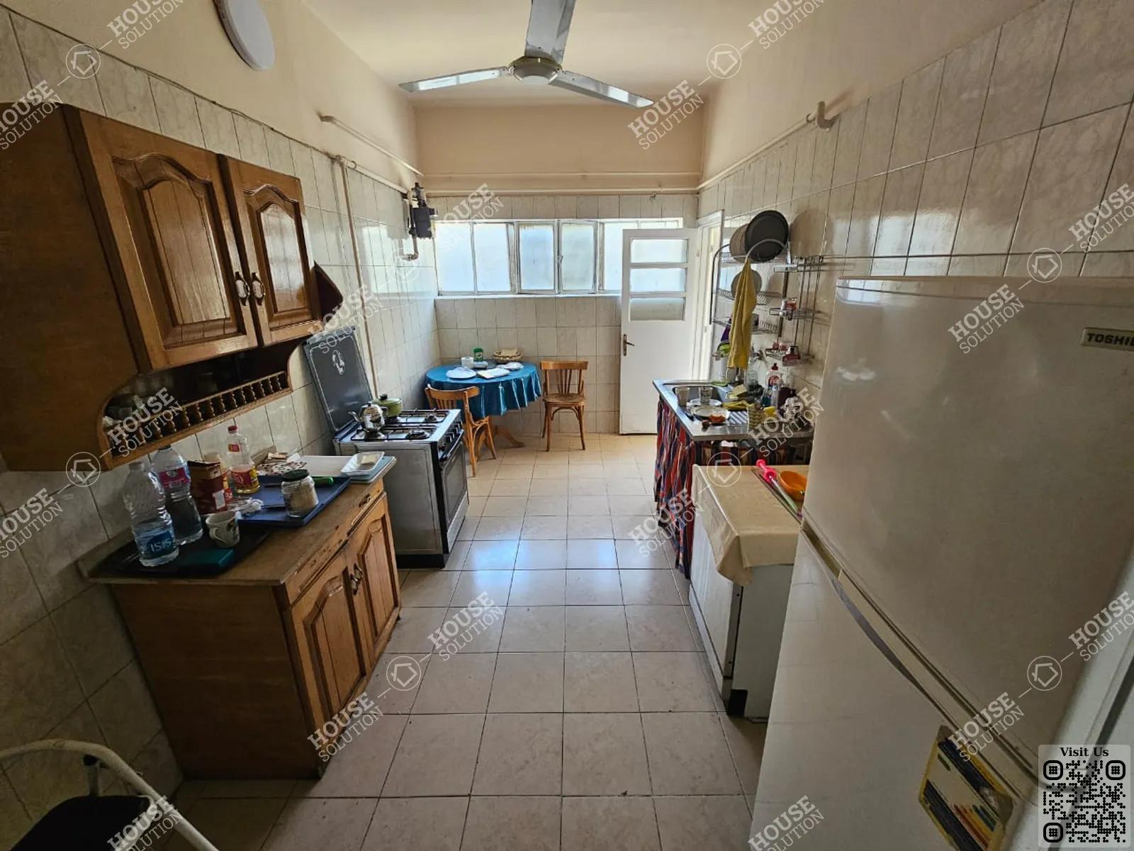 KITCHEN  @ Apartments For Rent In Maadi Maadi Sarayat Area: 110 m² consists of 2 Bedrooms 1 Bathrooms Furnished 5 stars #5203-1