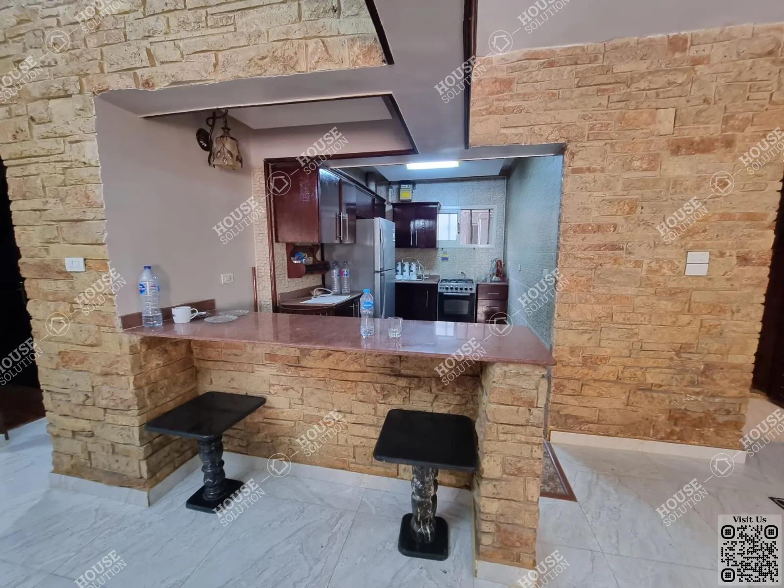 KITCHEN  @ Apartments For Rent In Maadi Maadi Degla Area: 110 m² consists of 2 Bedrooms 2 Bathrooms Furnished 5 stars #5229-1