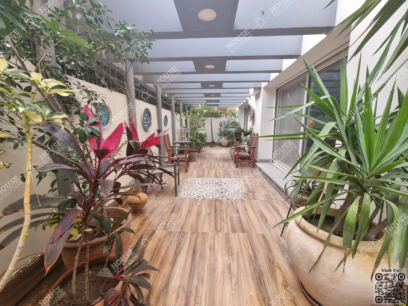 TERRACE  @ Ground Floors For Rent In Maadi Maadi Degla Area: 250 m² consists of 3 Bedrooms 3 Bathrooms Modern furnished 5 stars #5306-0