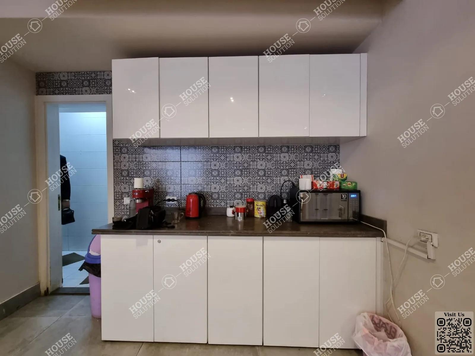 KITCHEN  @ Office spaces For Rent In Maadi Maadi Degla Area: 650 m² consists of 10 Bedrooms 5 Bathrooms Semi furnished 5 stars #5312-2