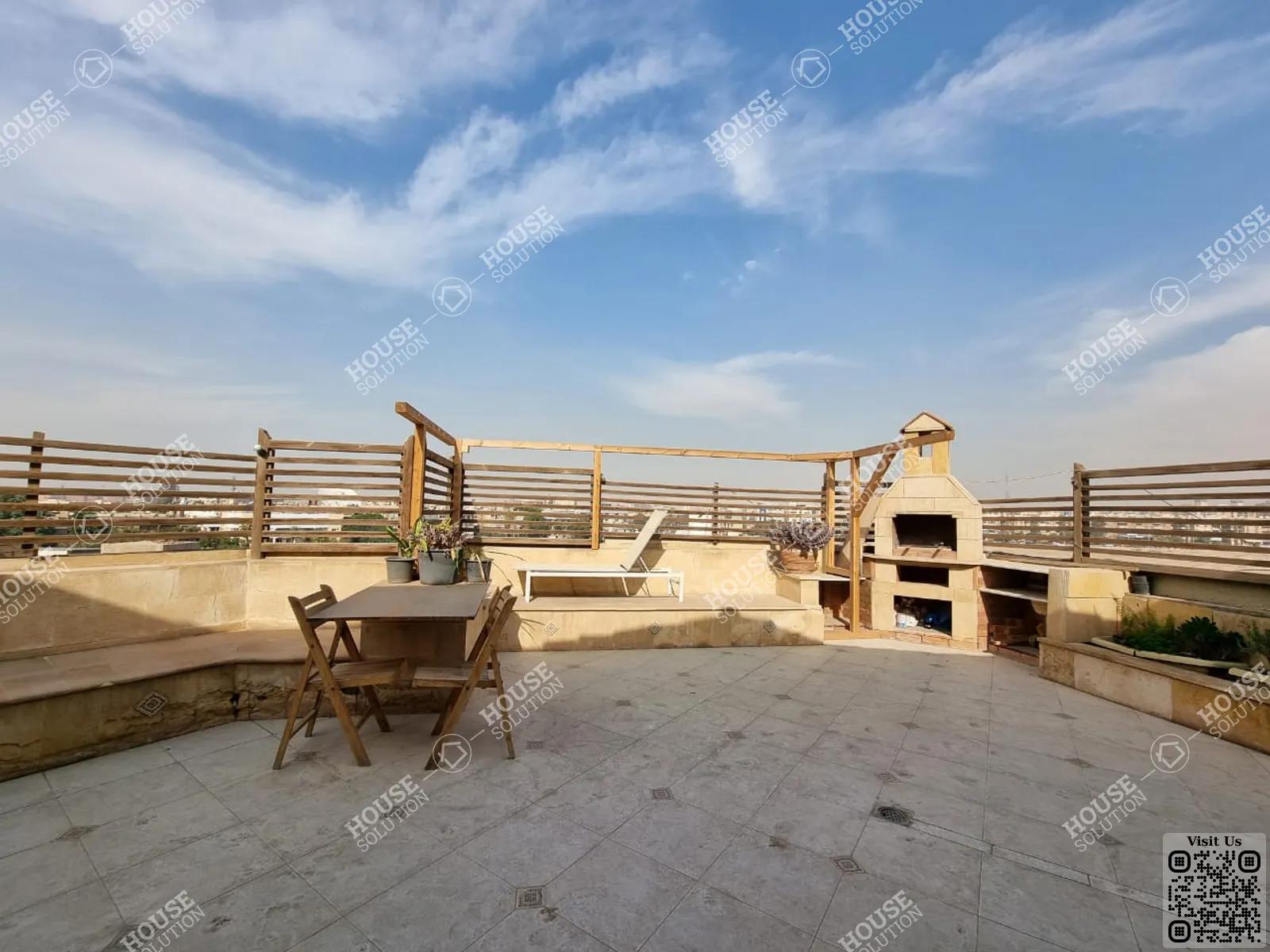 TERRACE  @ Penthouses For Rent In Maadi Maadi Degla Area: 150 m² consists of 2 Bedrooms 2 Bathrooms Modern furnished 5 stars #5313-1