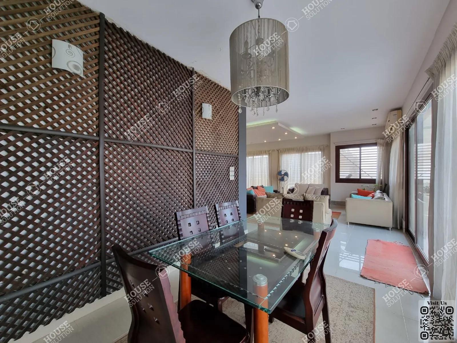 DINING AREA @ Penthouses For Rent In Maadi Maadi Degla Area: 150 m² consists of 2 Bedrooms 2 Bathrooms Modern furnished 5 stars #5313-2