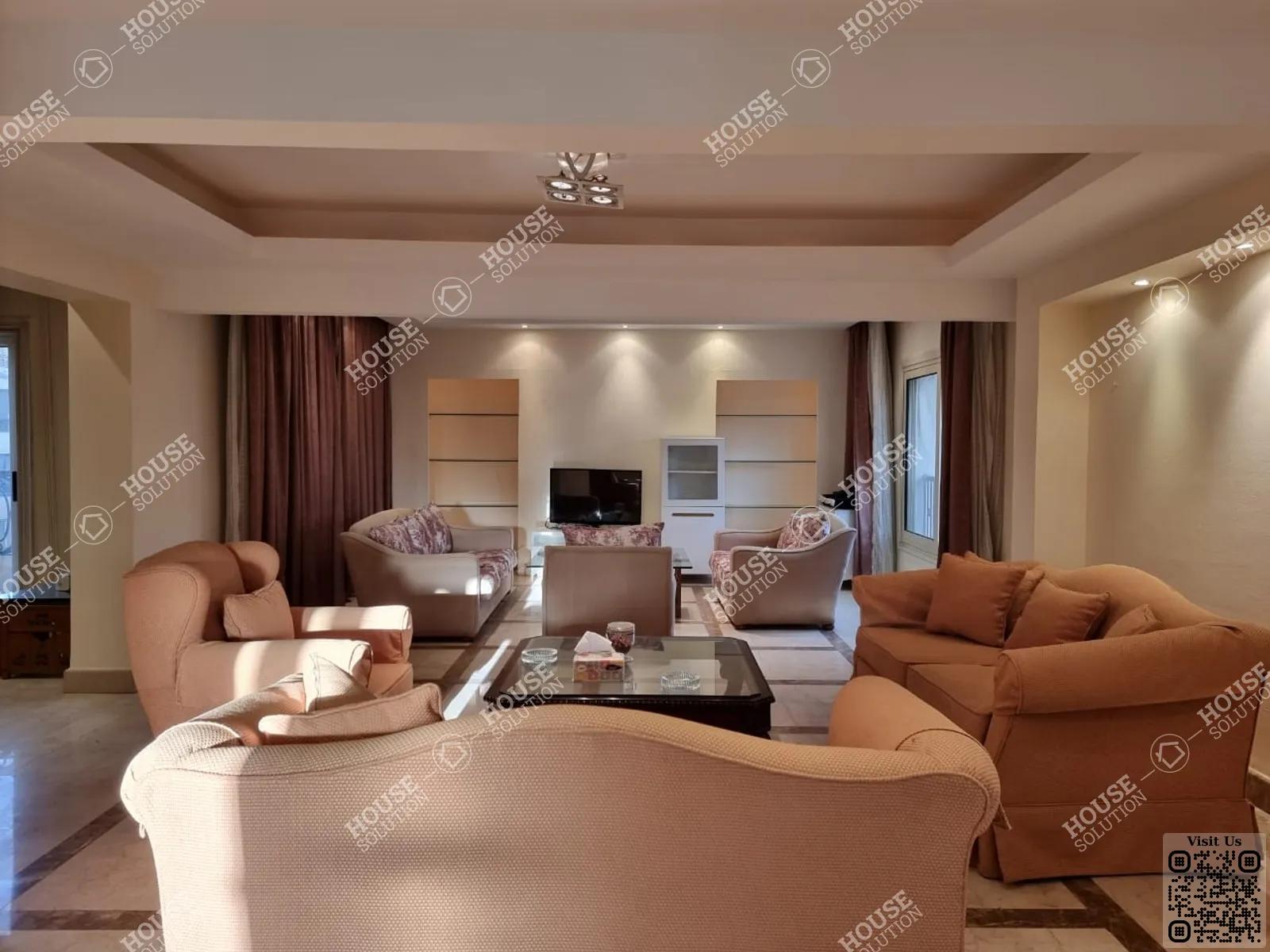 RECEPTION  @ Apartments For Rent In Maadi Maadi Sarayat Area: 240 m² consists of 3 Bedrooms 3 Bathrooms Modern furnished 5 stars #5319-0