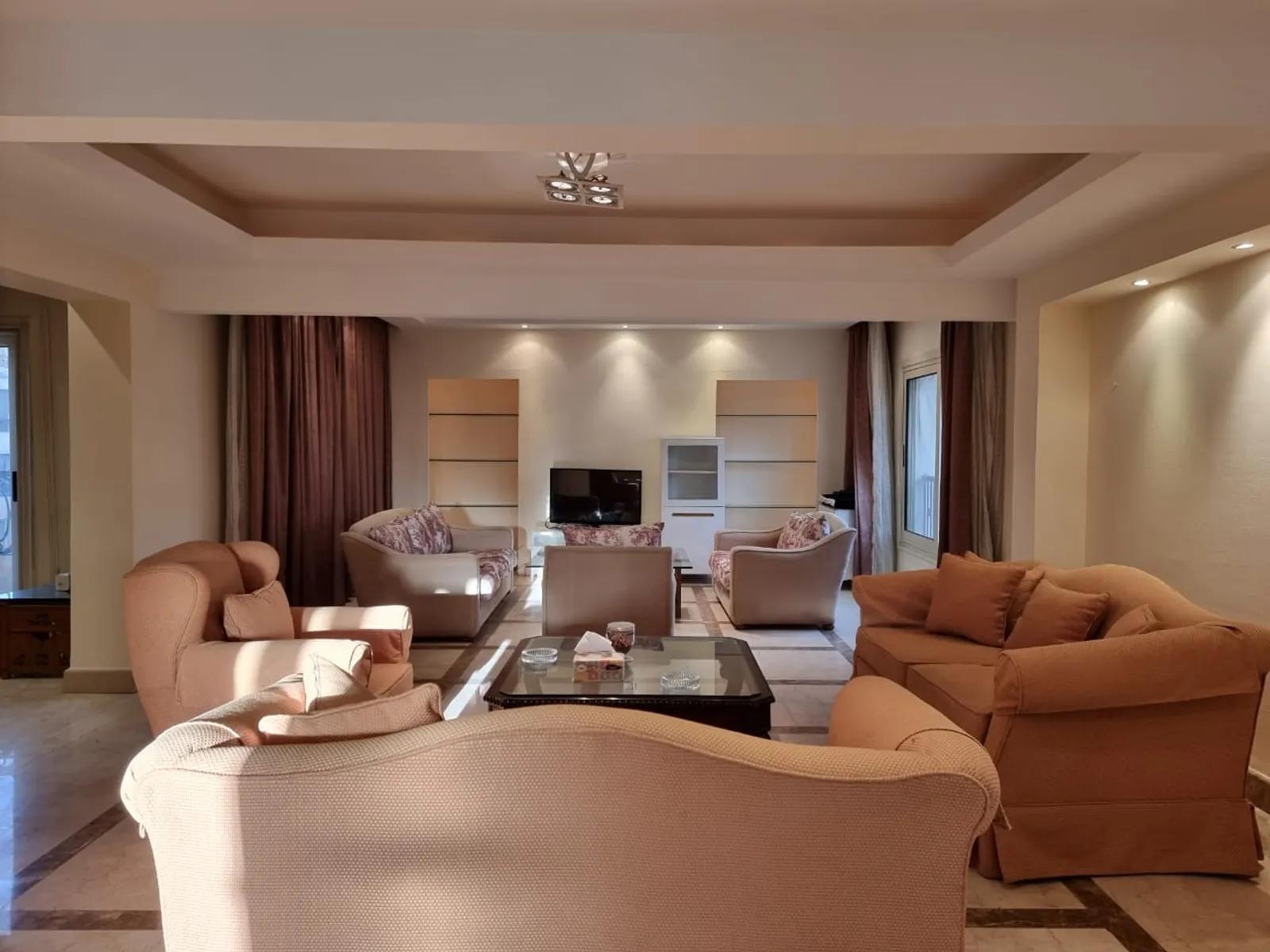 Apartments For Sale In Maadi Maadi Sarayat Area: 240 m² consists of 3 Bedrooms 3 Bathrooms Modern furnished 5 stars #5319
