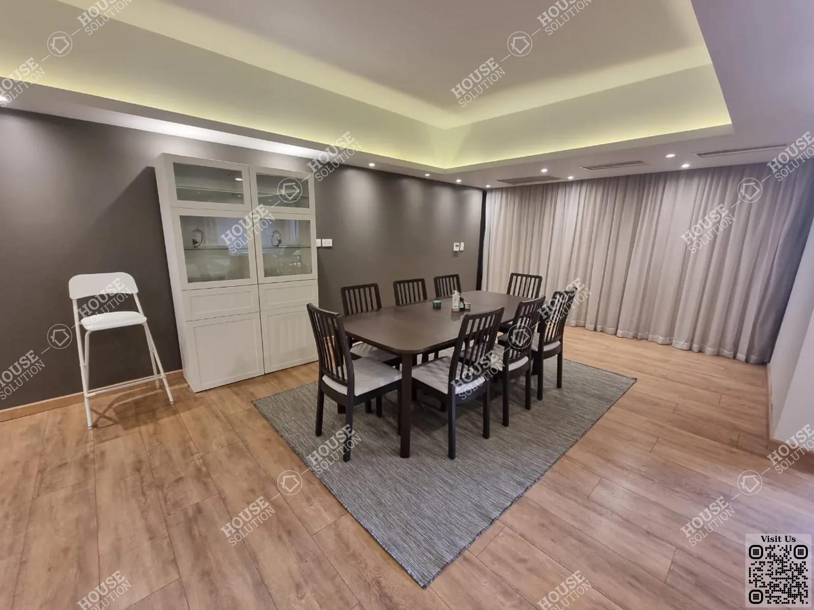 DINING AREA @ Apartments For Rent In Maadi Maadi Degla Area: 220 m² consists of 3 Bedrooms 3 Bathrooms Modern furnished 5 stars #5351-2