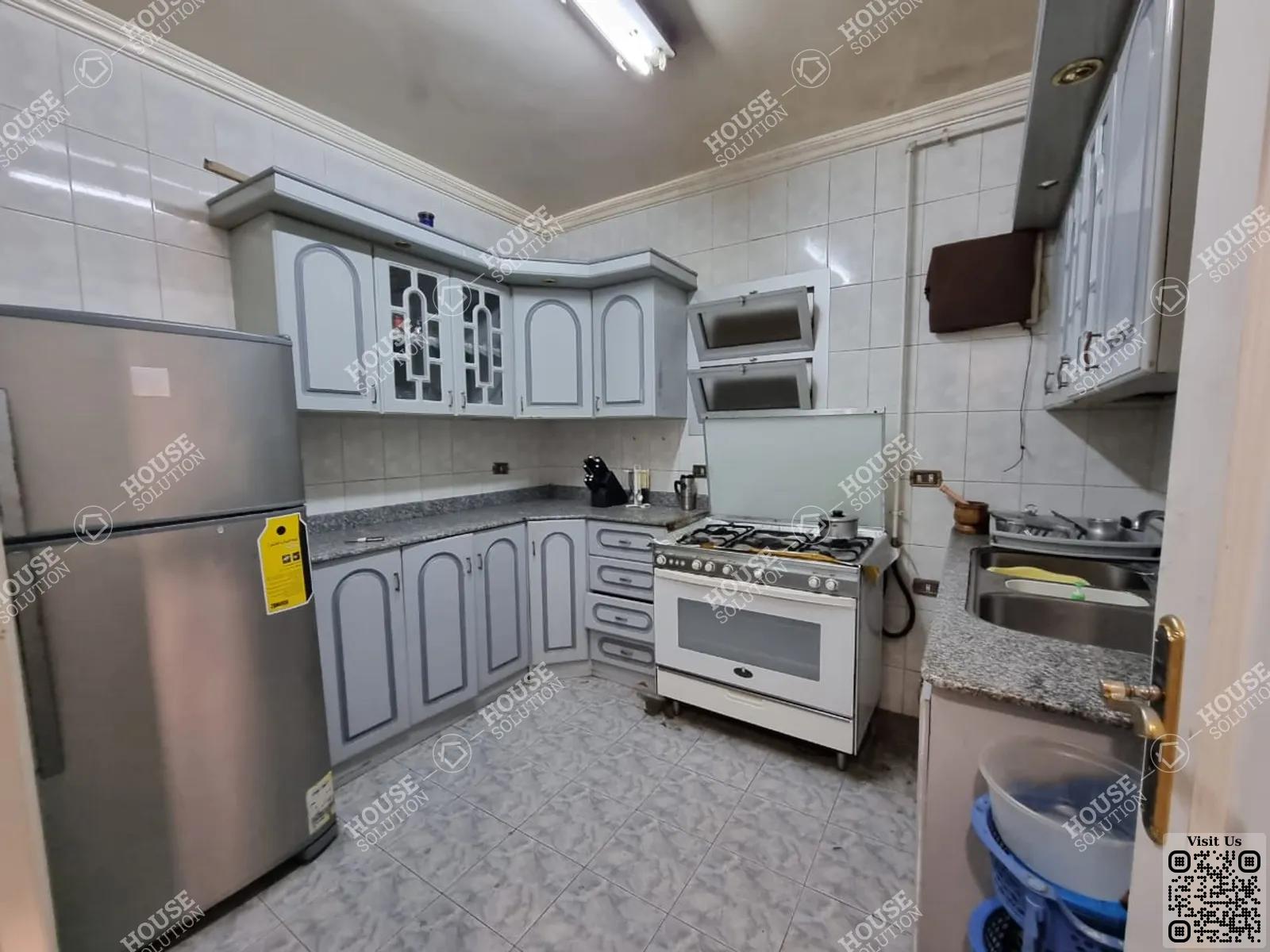 KITCHEN  @ Apartments For Rent In Maadi Maadi Sarayat Area: 180 m² consists of 3 Bedrooms 2 Bathrooms Furnished 5 stars #5373-1