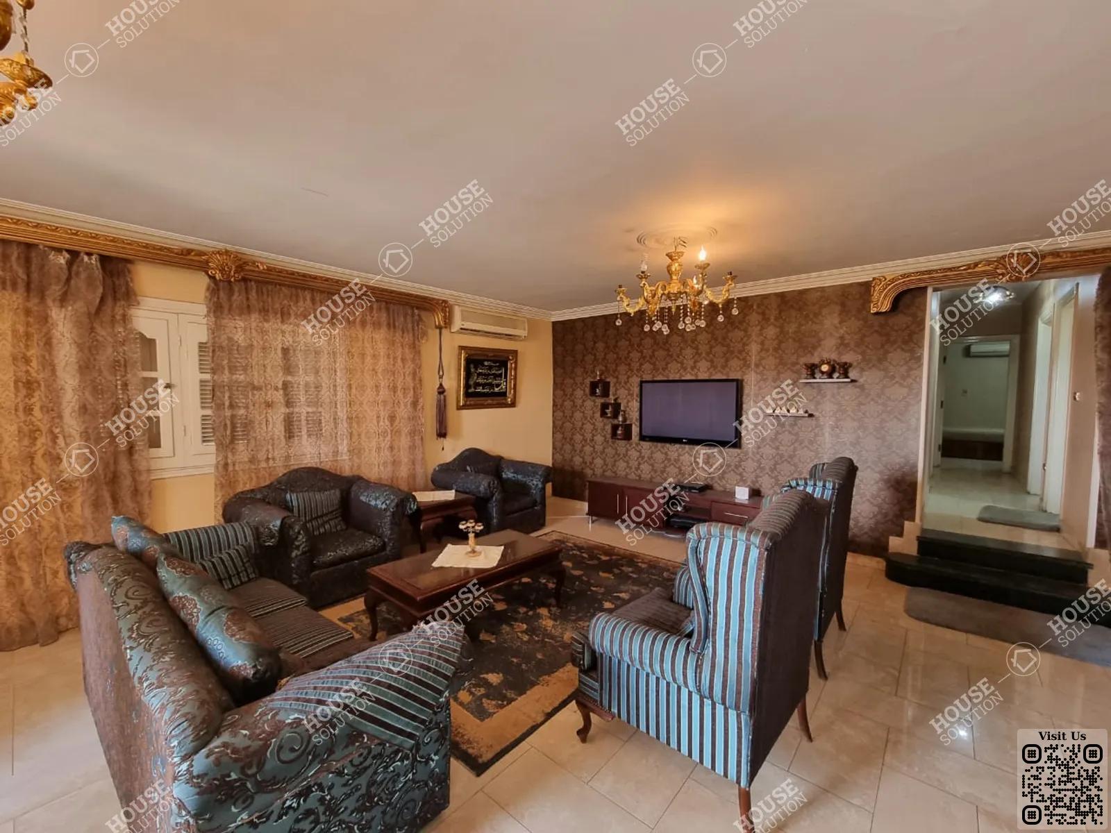 RECEPTION  @ Apartments For Rent In Maadi Maadi Sarayat Area: 180 m² consists of 3 Bedrooms 2 Bathrooms Furnished 5 stars #5373-0