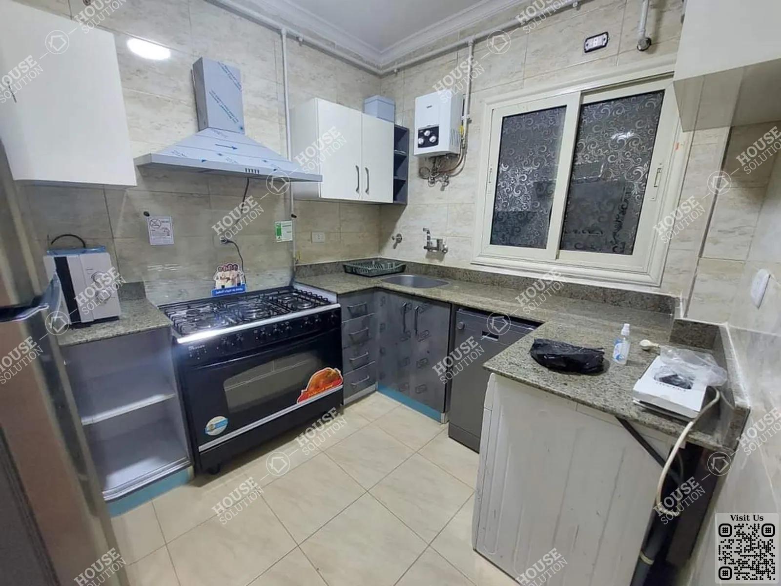 KITCHEN  @ Apartments For Rent In Maadi Maadi Degla Area: 100 m² consists of 2 Bedrooms 2 Bathrooms Modern furnished 5 stars #5375-1